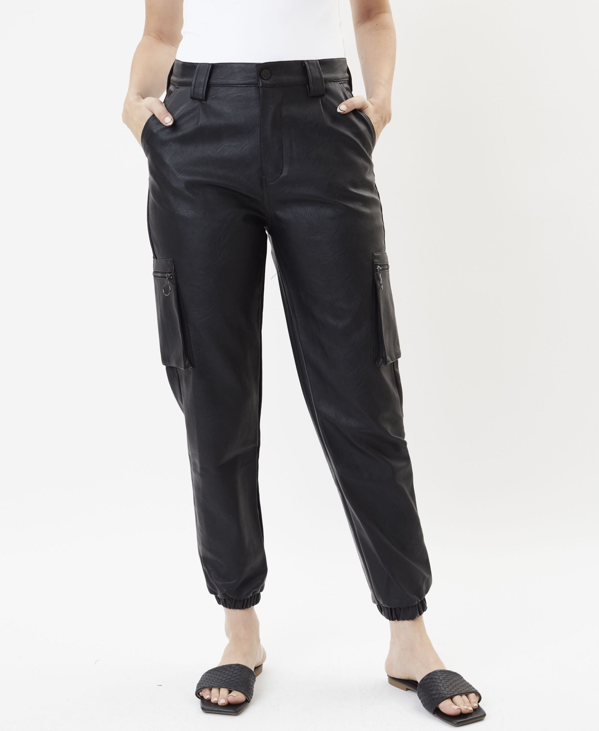 Womens High Rise Jogger Pants
