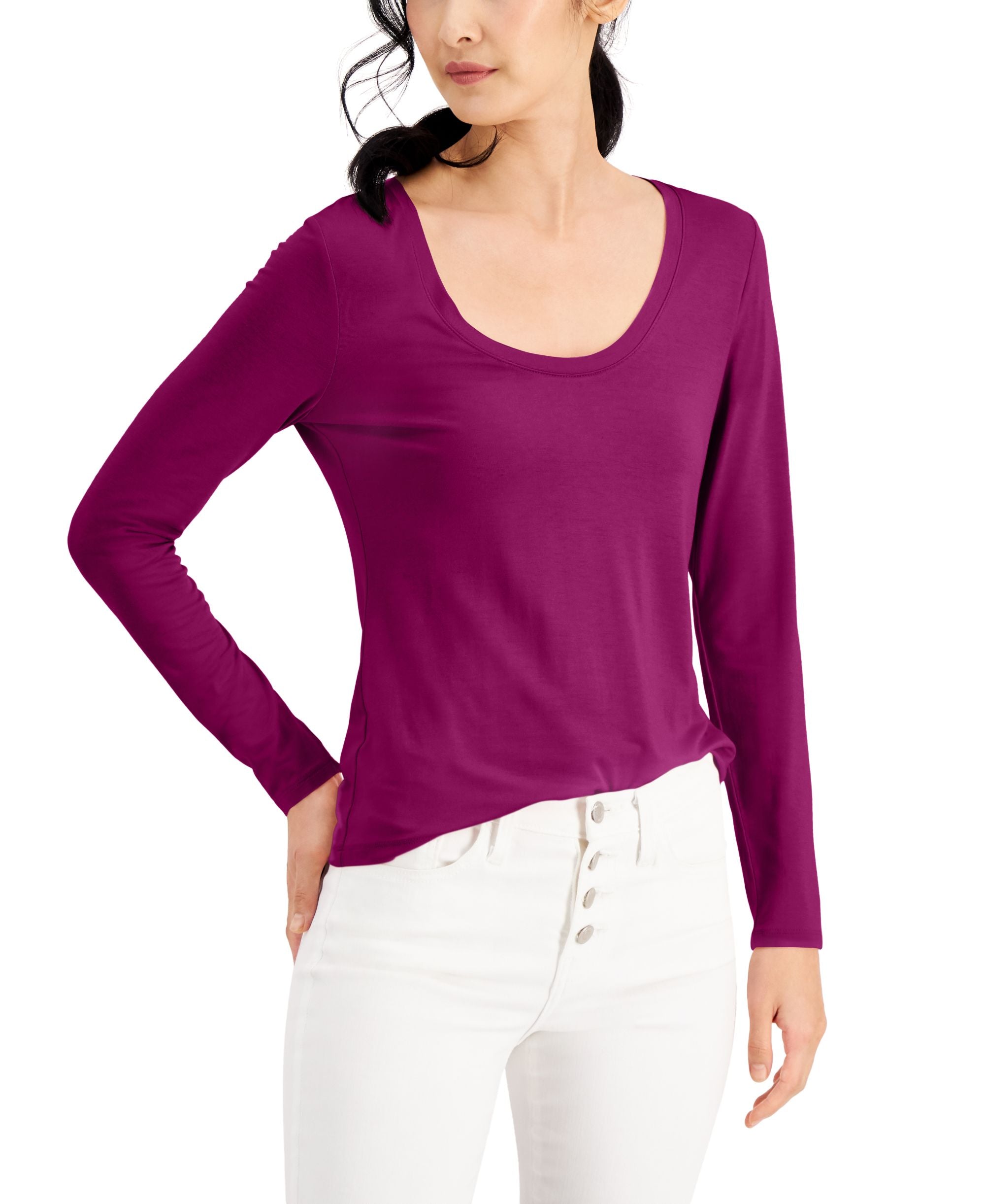 Women's Scoop-Neck Top