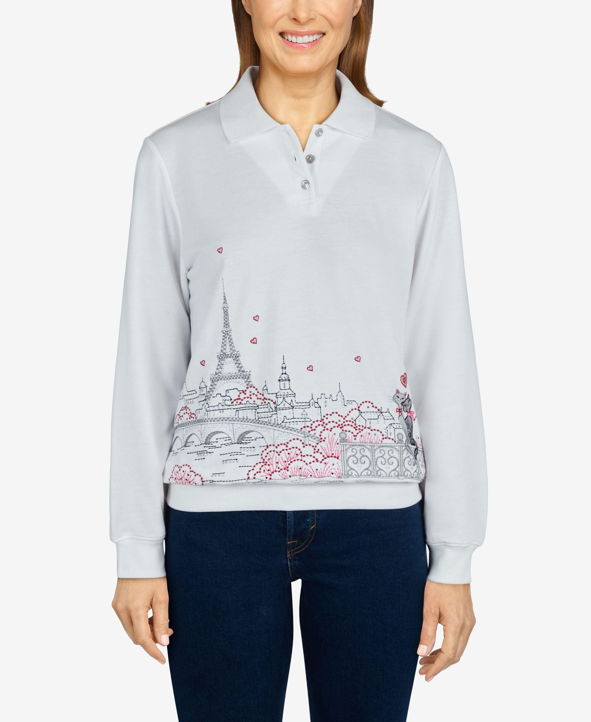 Petite Classics S2 Paris Scenic French Terry Top