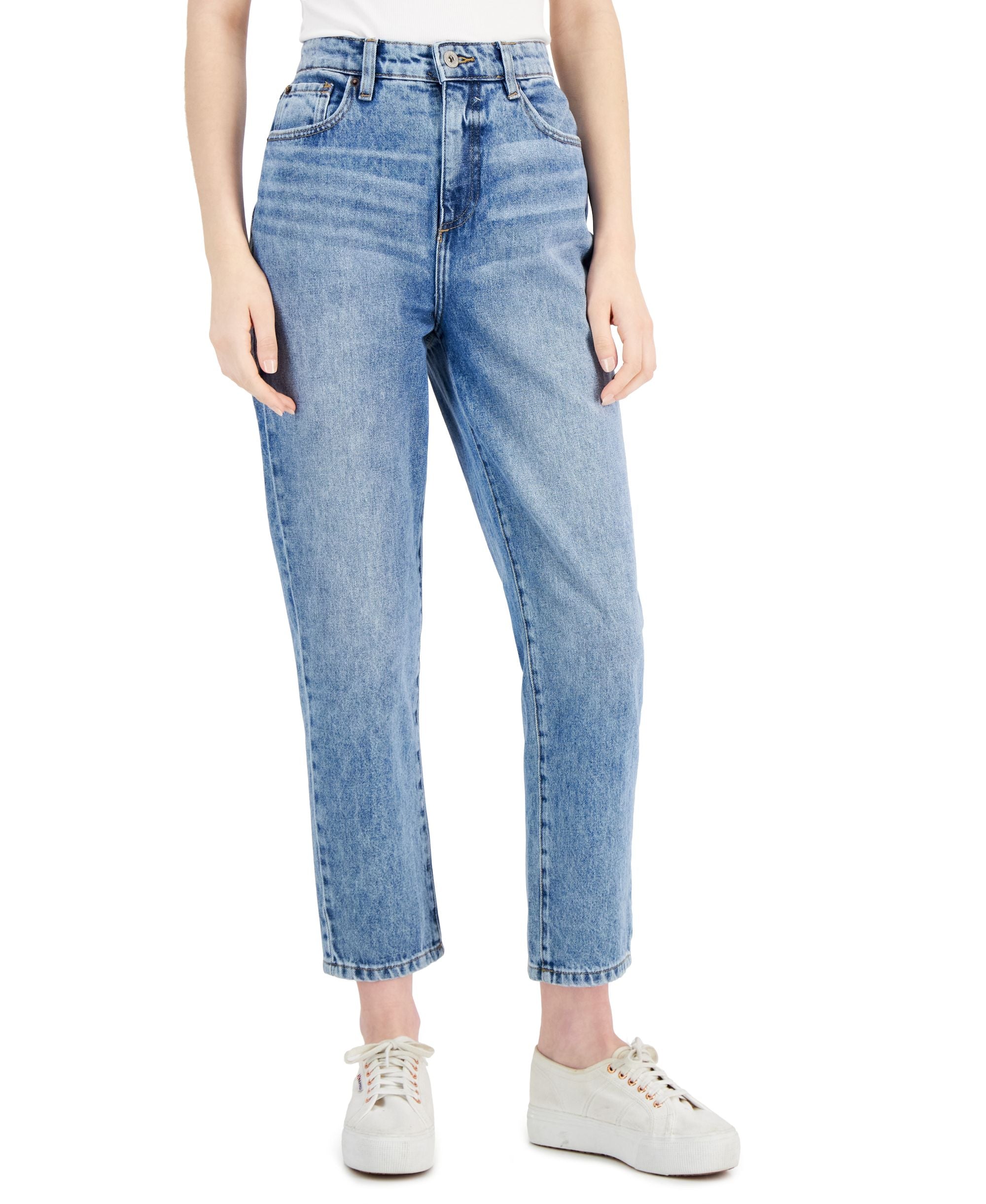 INC International Concepts Womens High Rise Mom Jeans