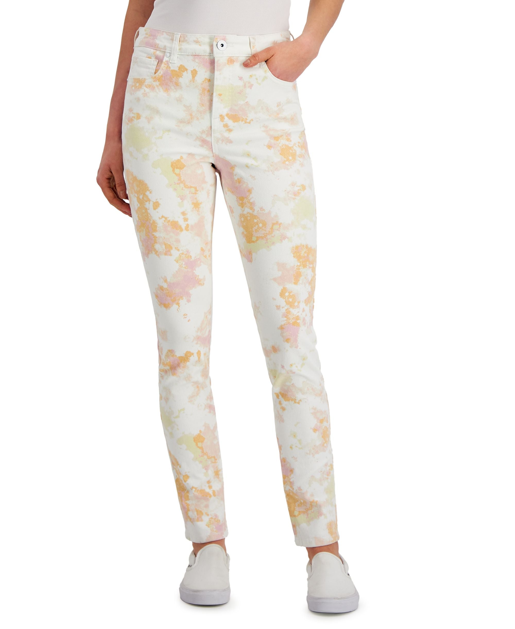 Style & Co Petite High Rise Skinny Jeans