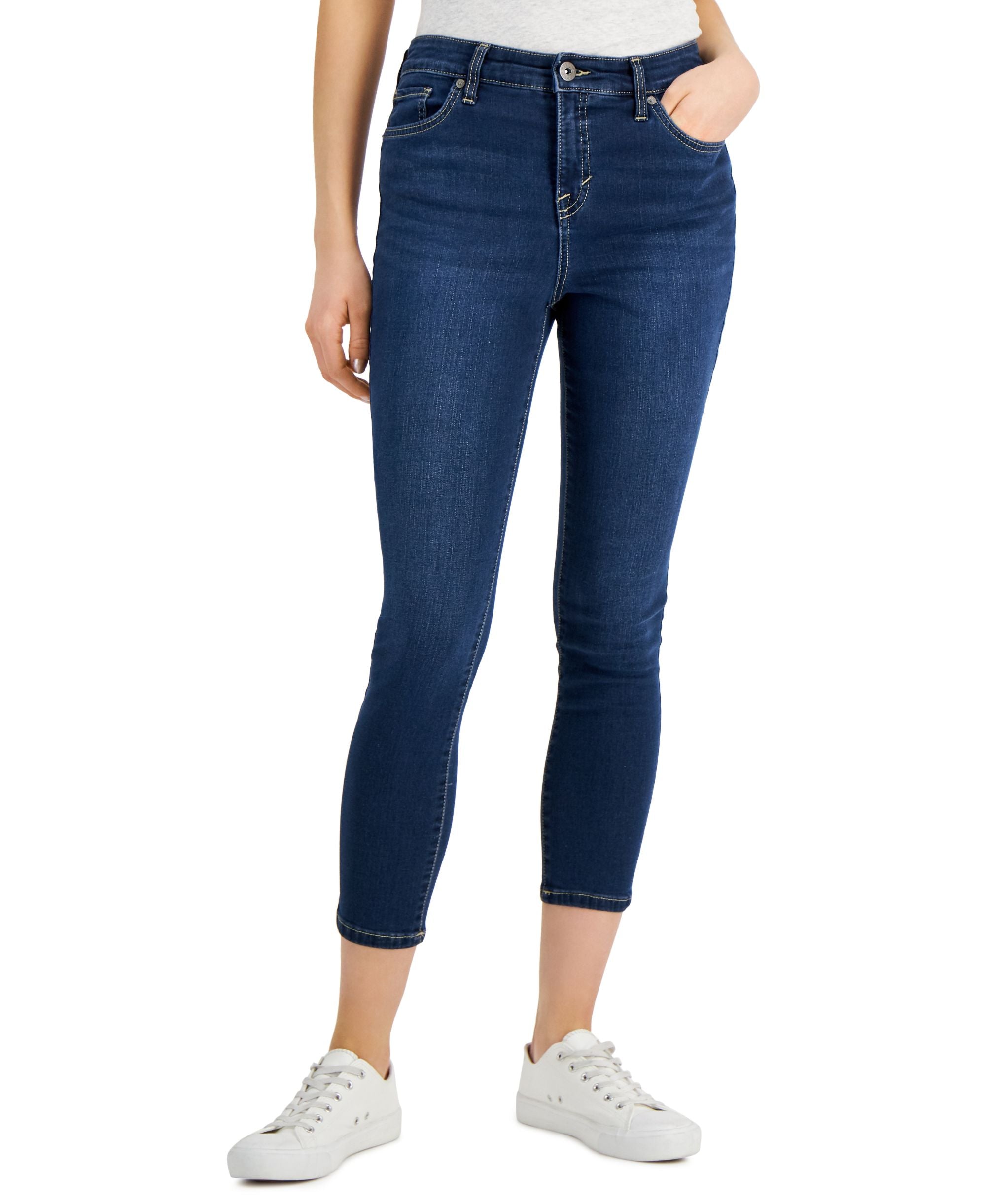 Style & Co Petite Curvy Skinny Ankle Jeans