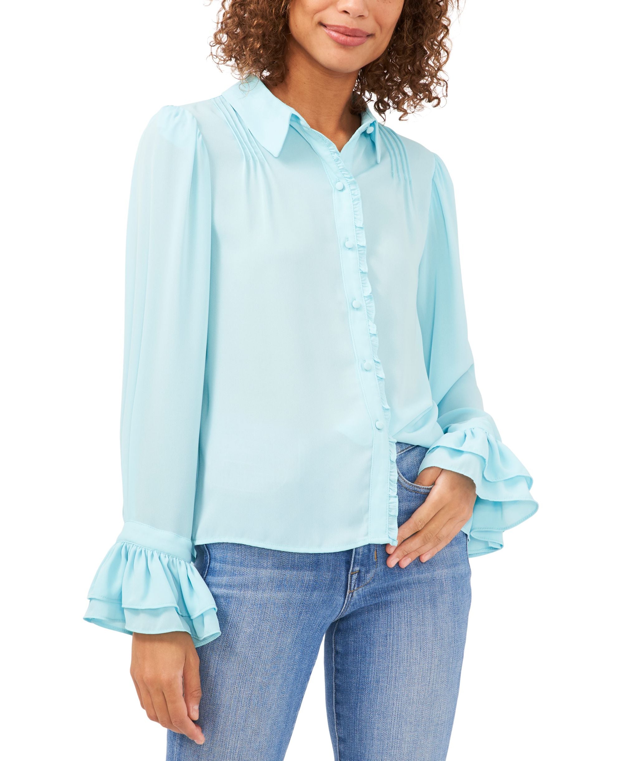 Riley Rae Ruffled Blouse