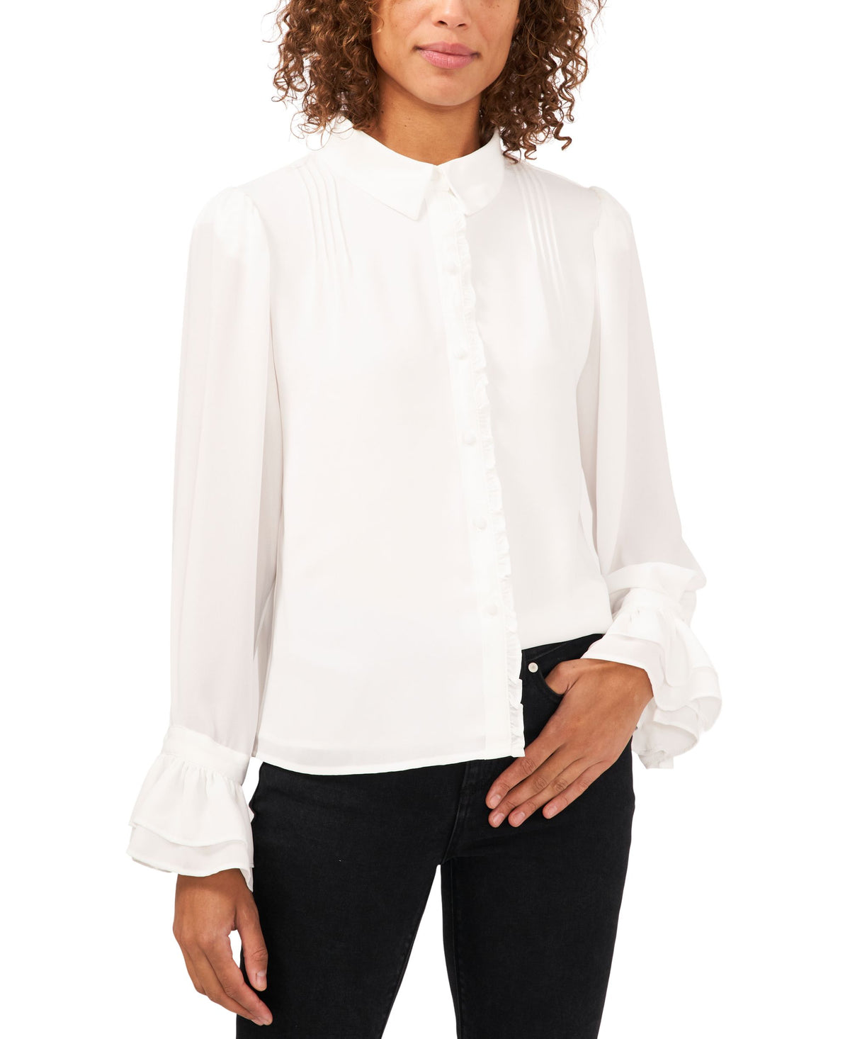 Riley Rae Ruffled Blouse