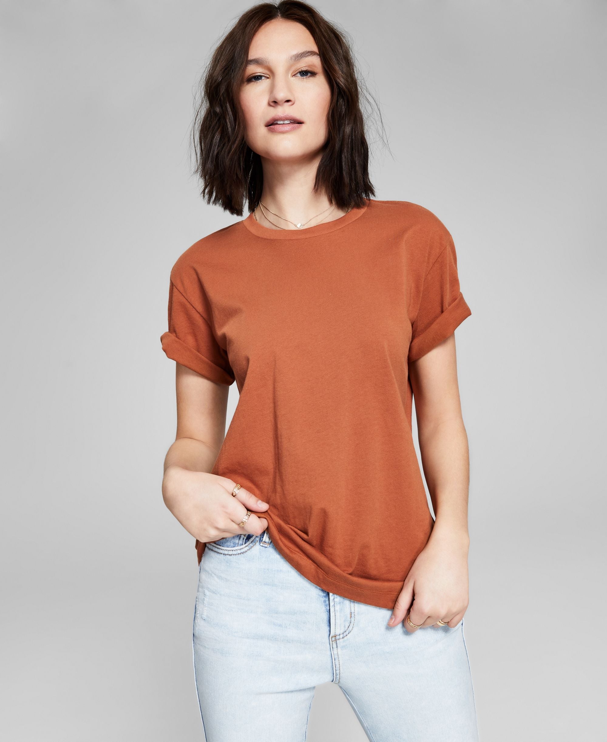 Now This Womens Cotton Boyfriend T-Shirt