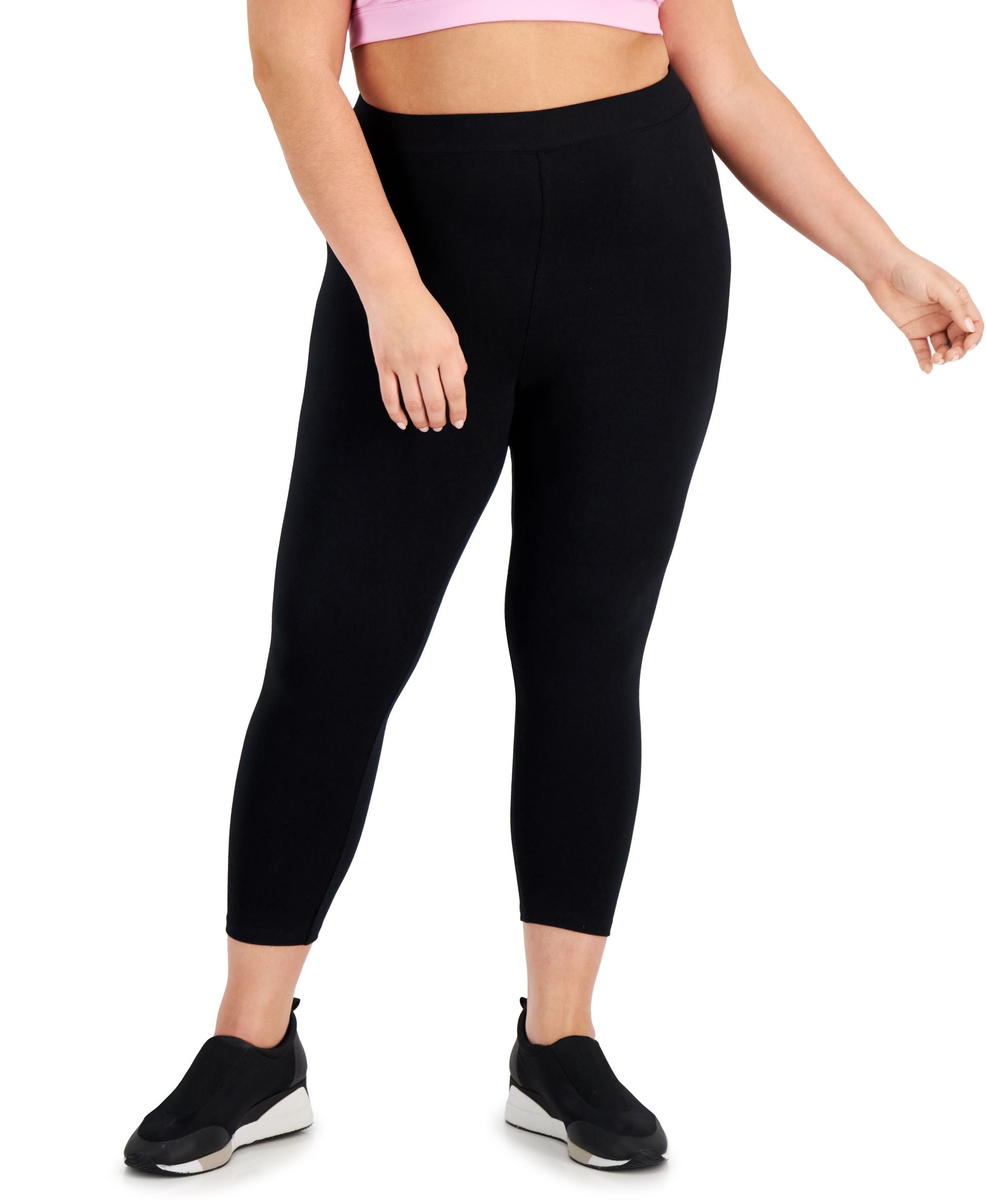 Style & Co Plus Size Basic Capri Leggings