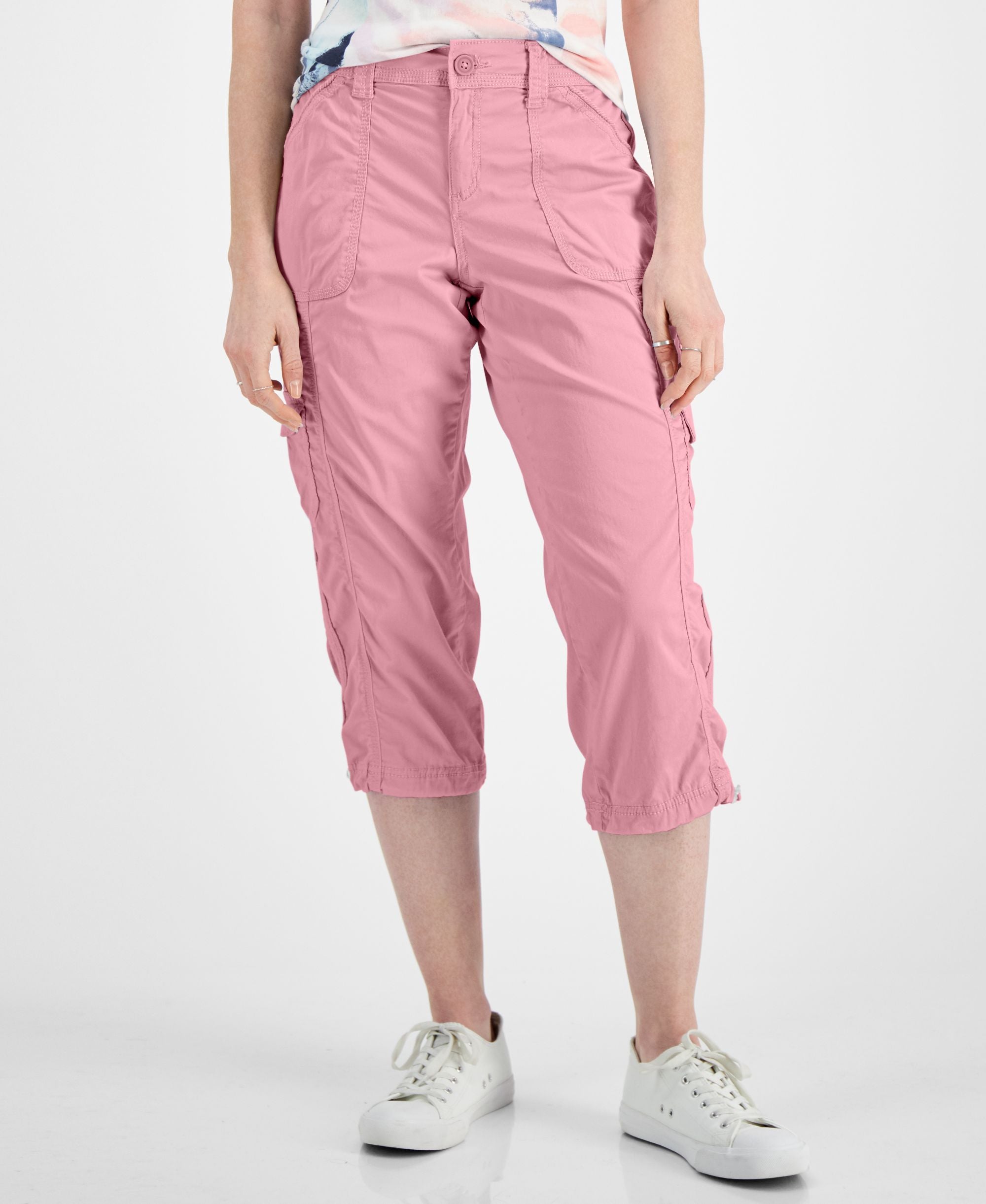 Women's Cargo Capri Pants