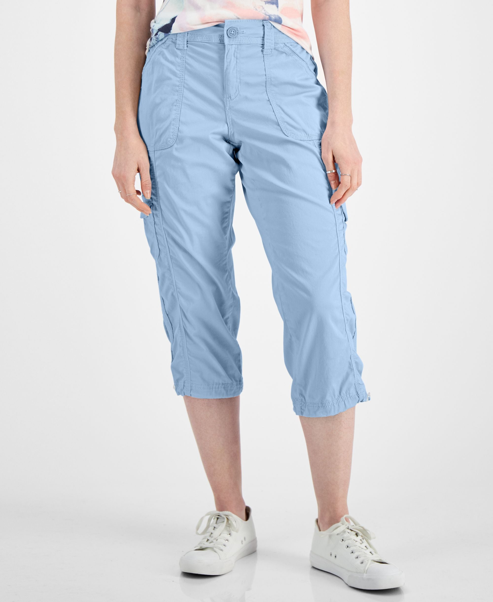 Women's Cargo Capri Pants