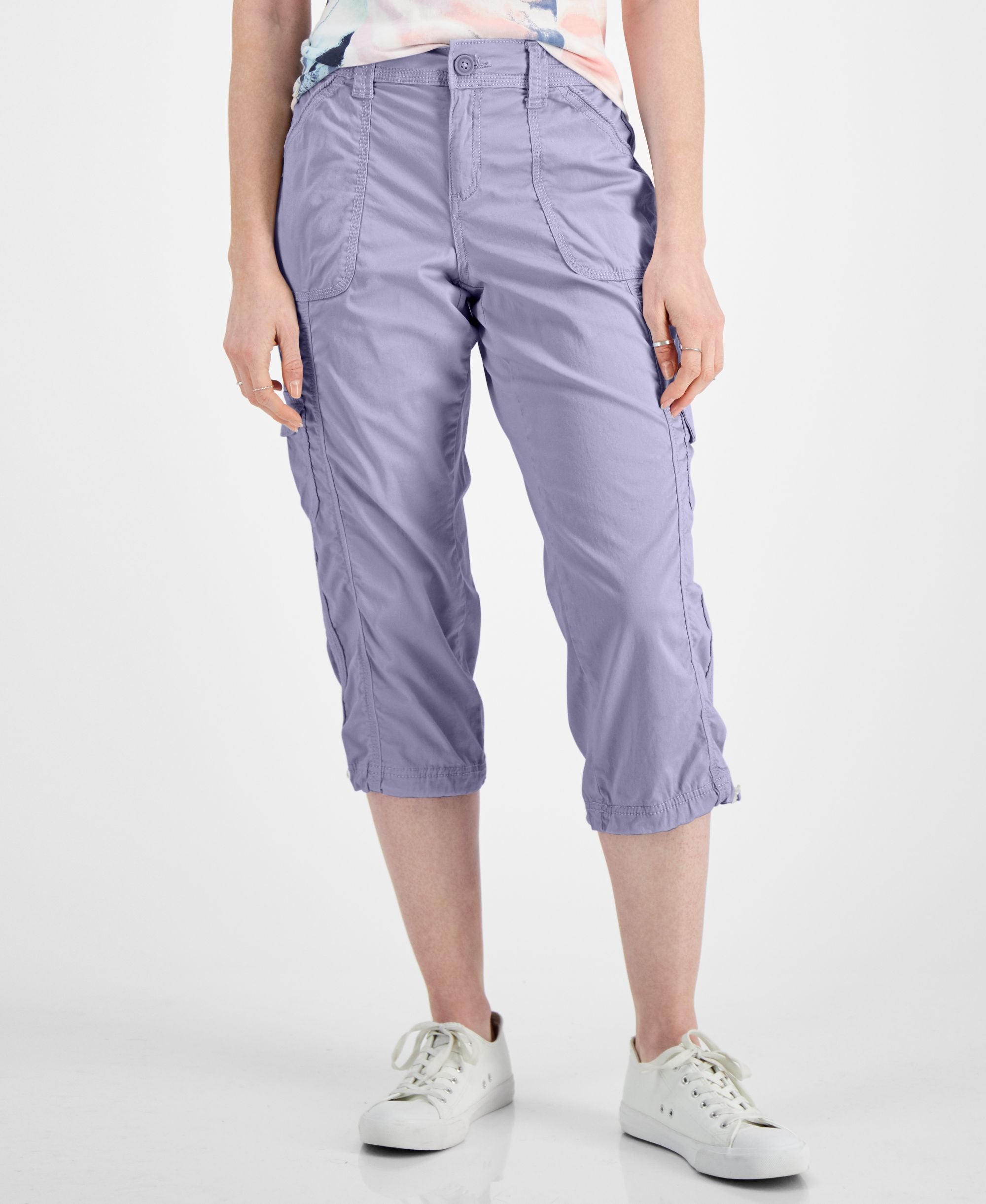 Women's Cargo Capri Pants