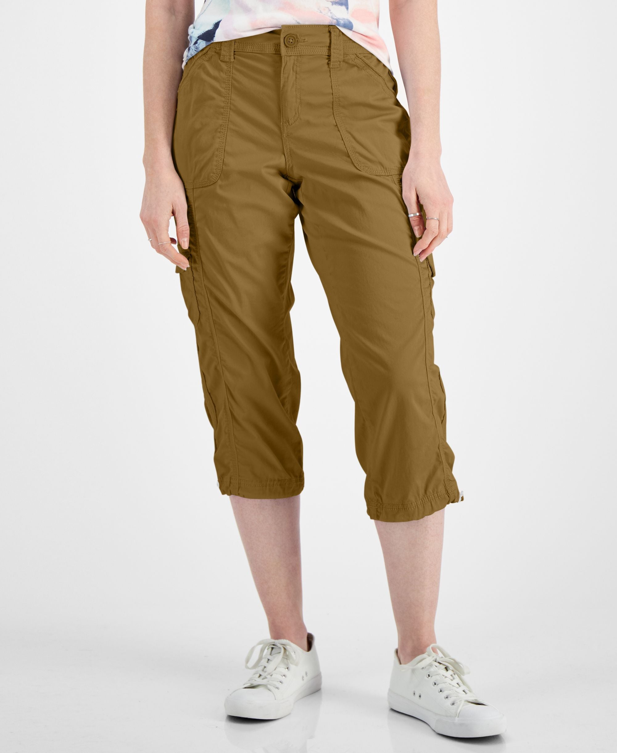 Women's Cargo Capri Pants