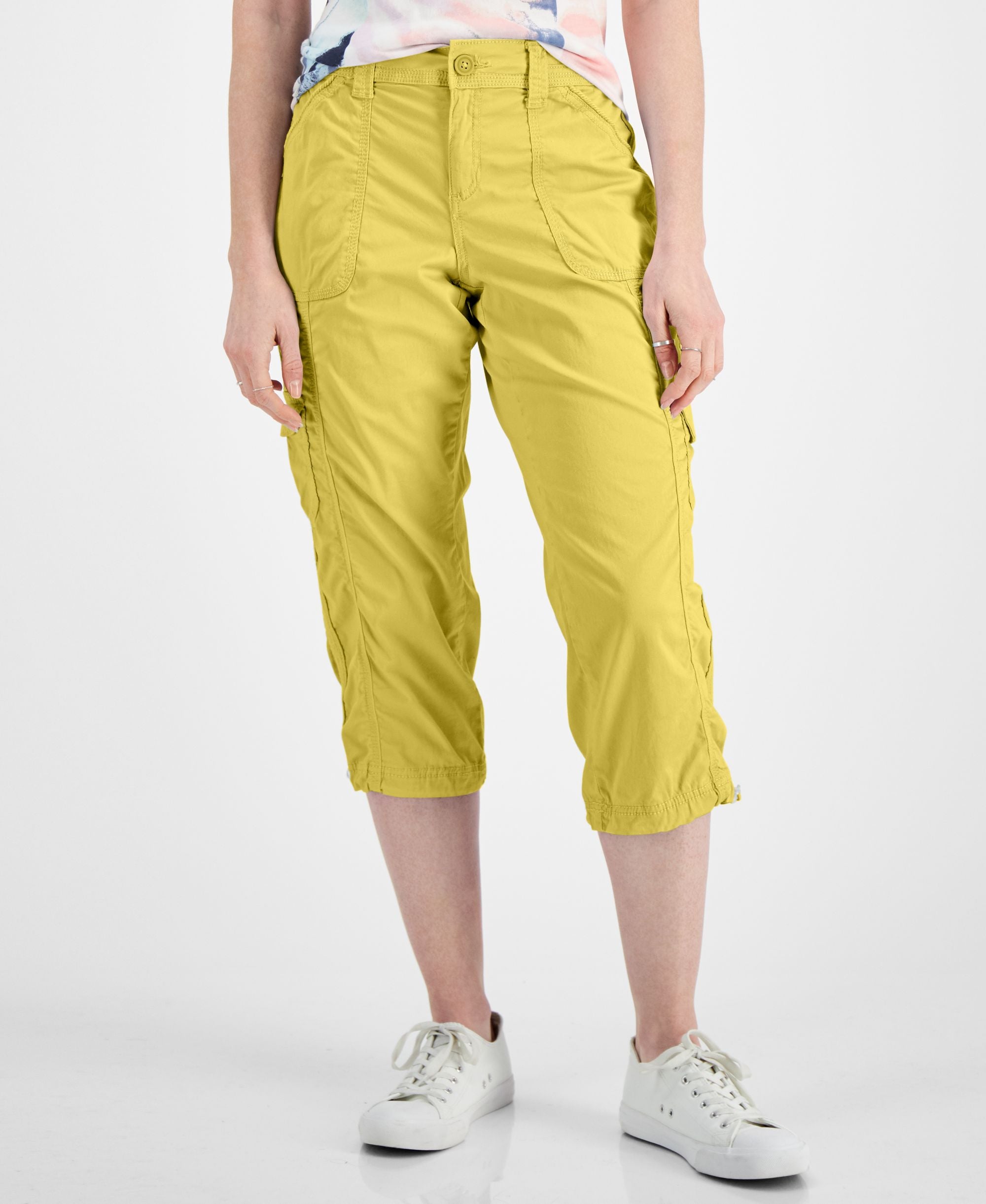 Women's Cargo Capri Pants