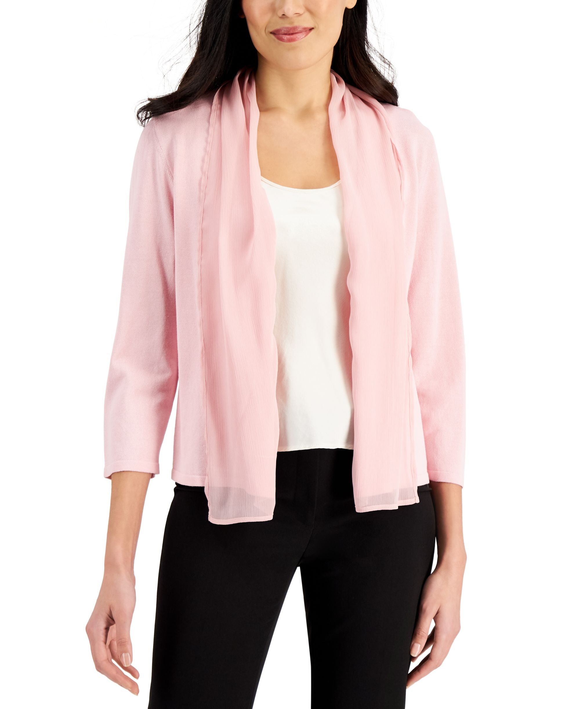 Petite Open-Front Jacket
