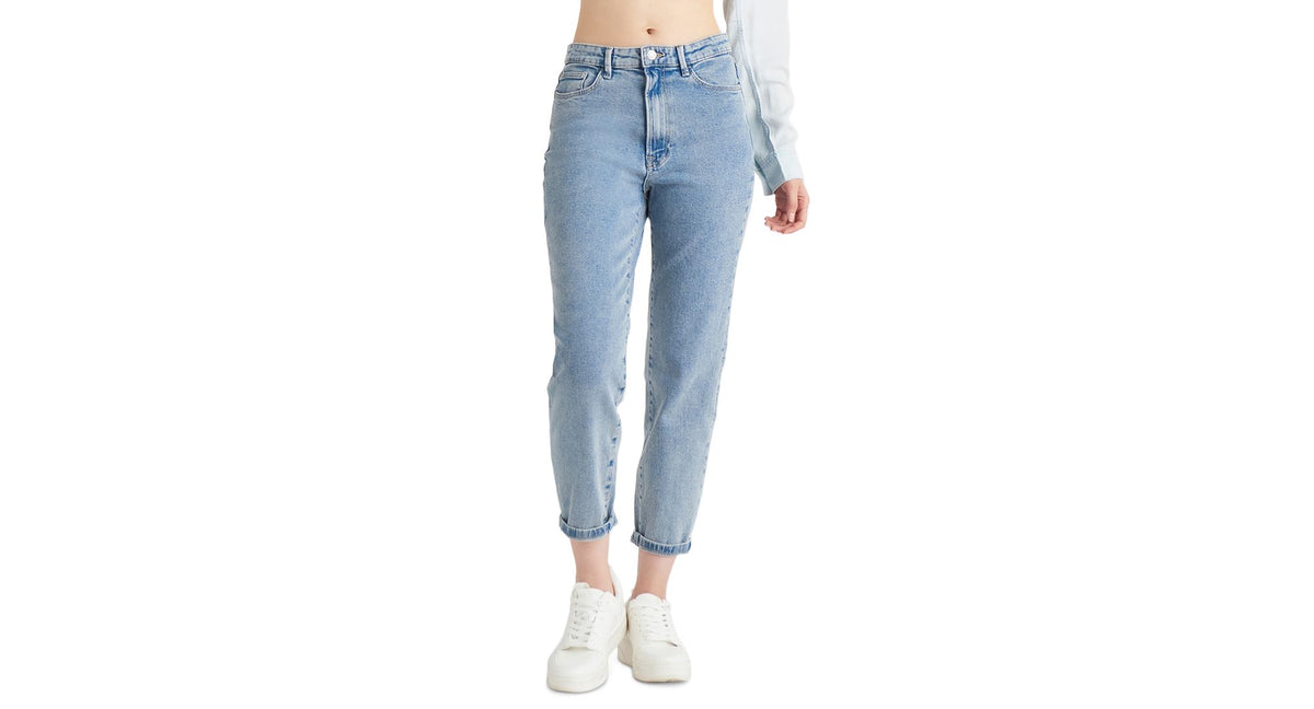 Black Tape Petite High-Rise Slim Jeans
