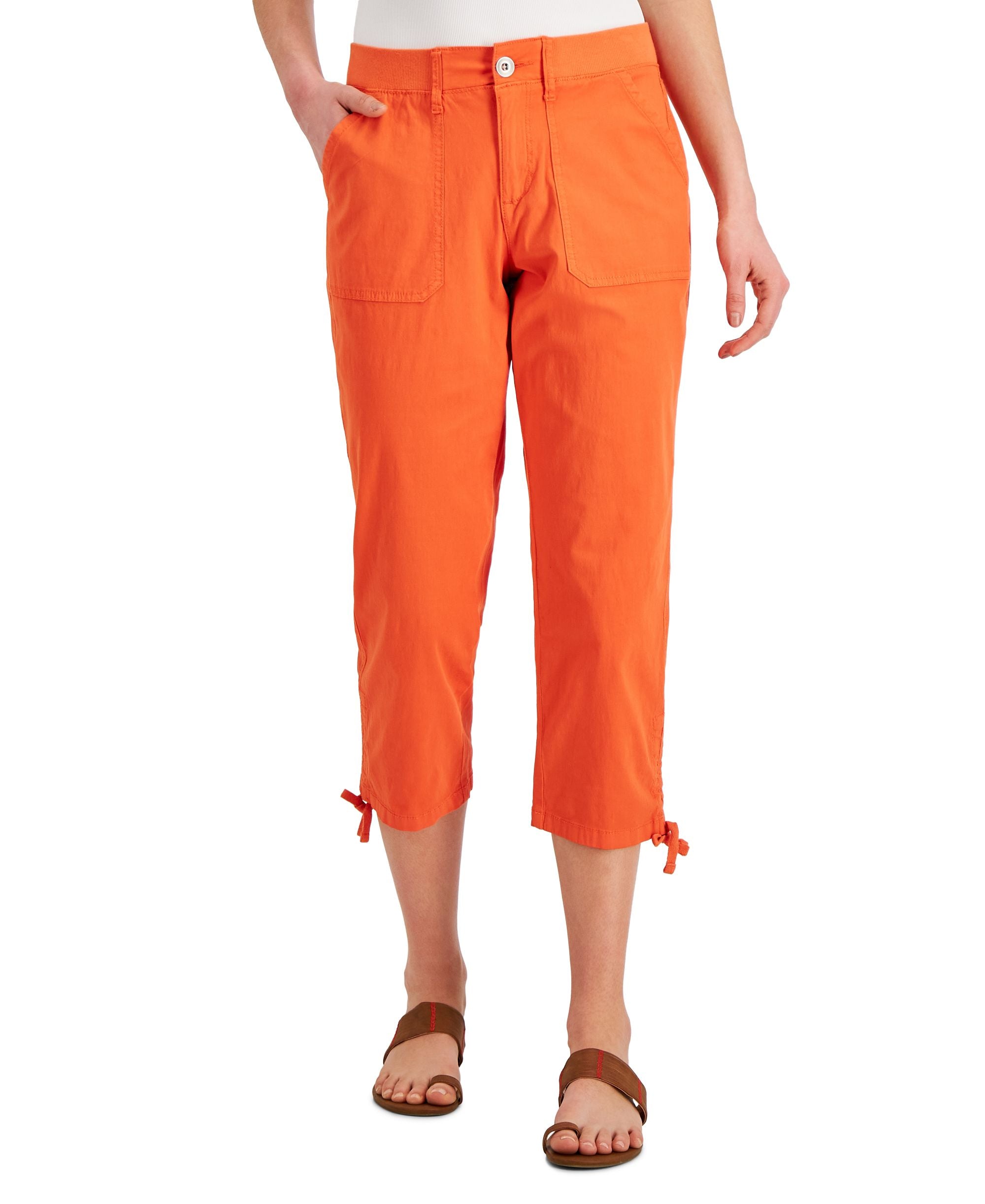 Style & Co Petite Utility Capri Pants