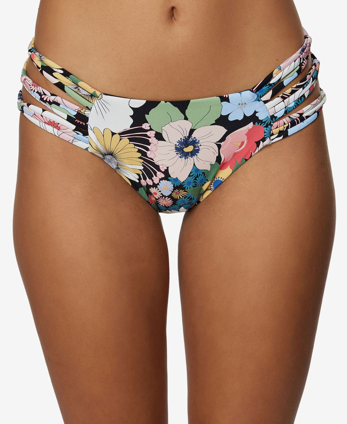 O'Neil Juniors' Twiggy Printed Bikini Bottom