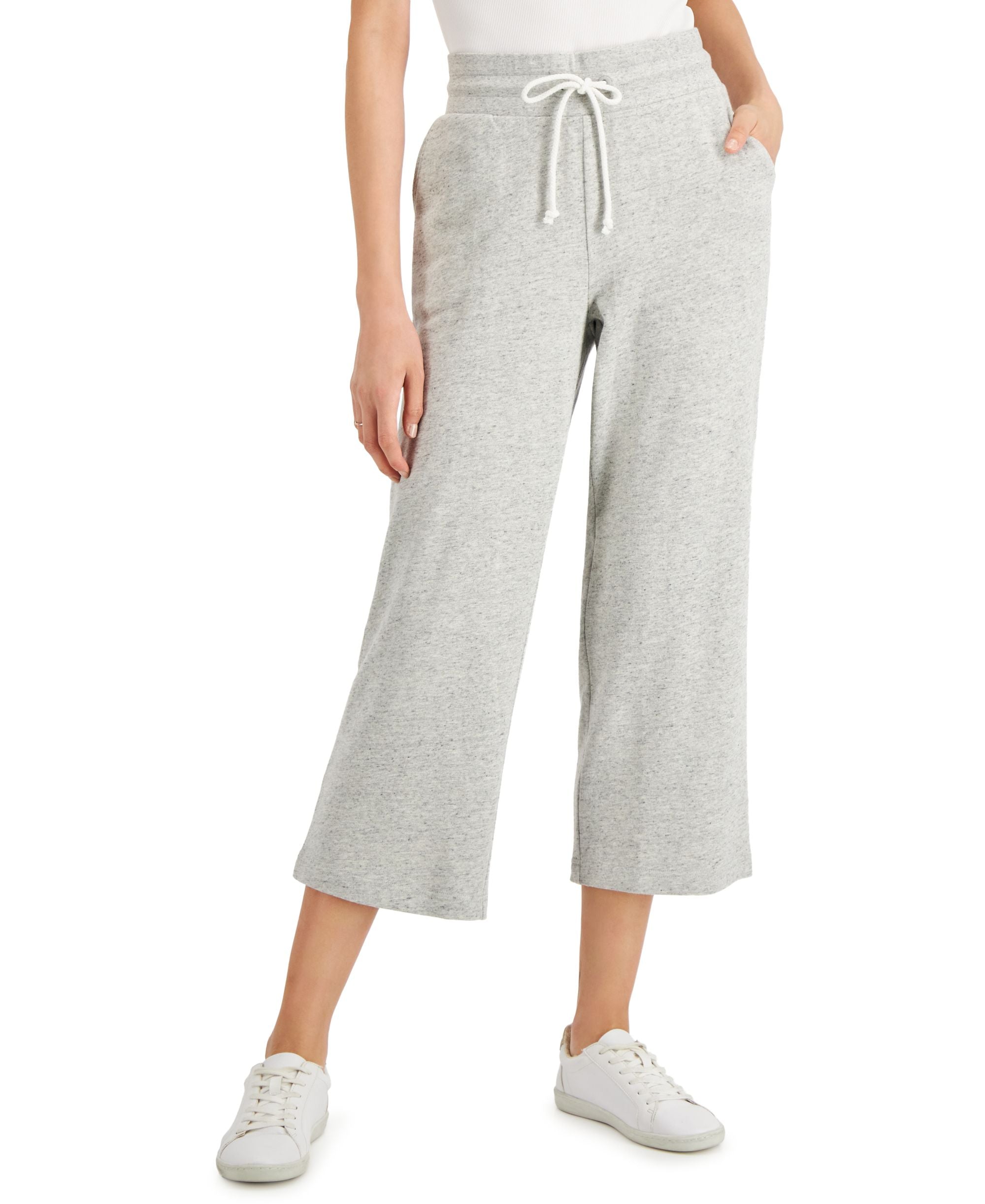 Style & Co Womens Cropped Sweatpants