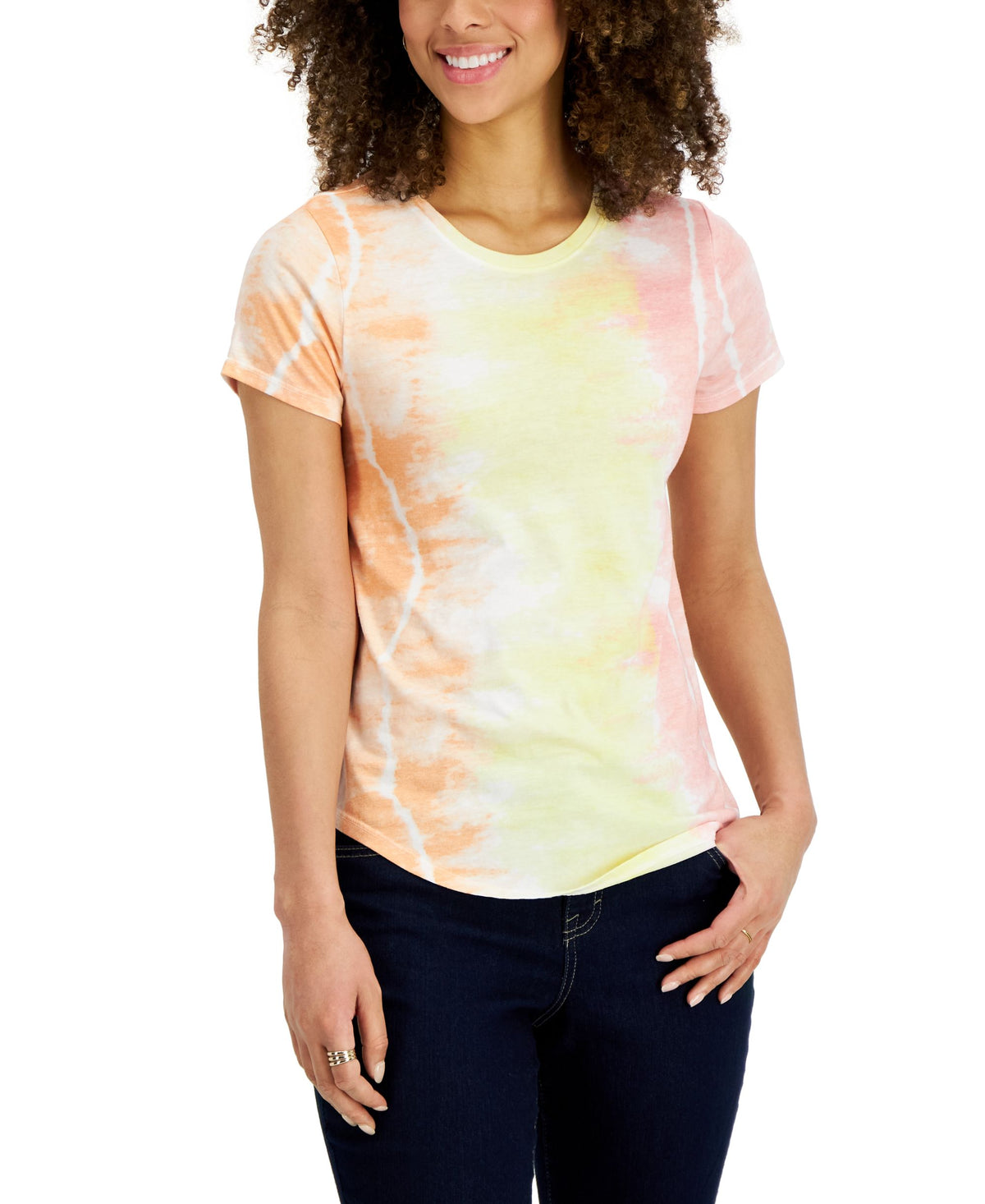 Style & Co Cotton Printed T-Shirt