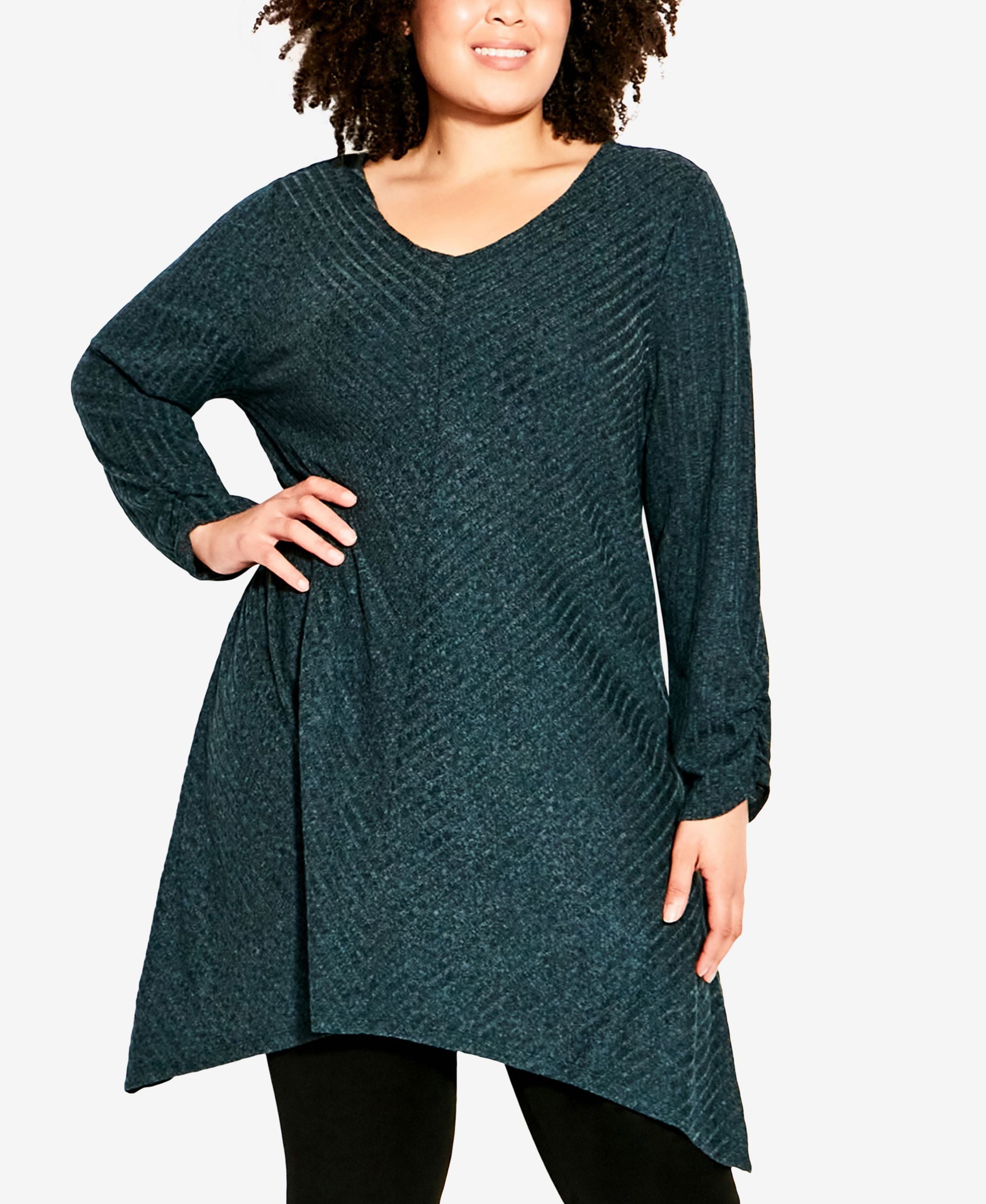 Avenue Plus Size Delaney Tunic Top