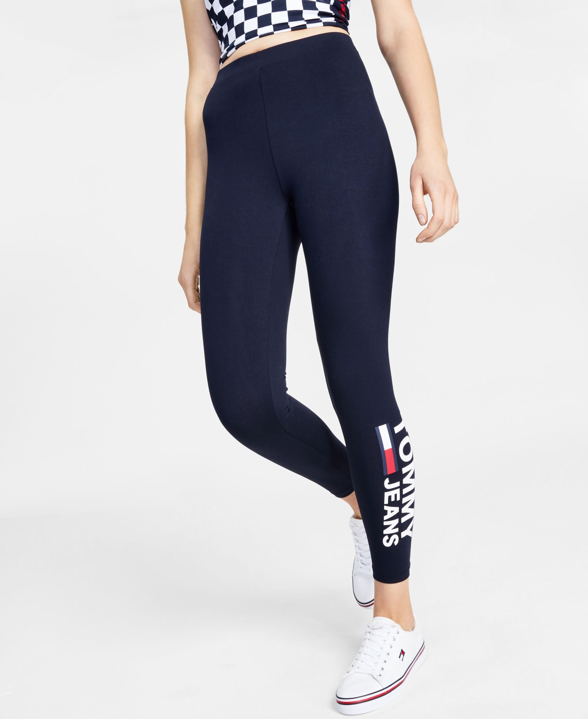 Tommy Jeans Side Logo Print Leggings