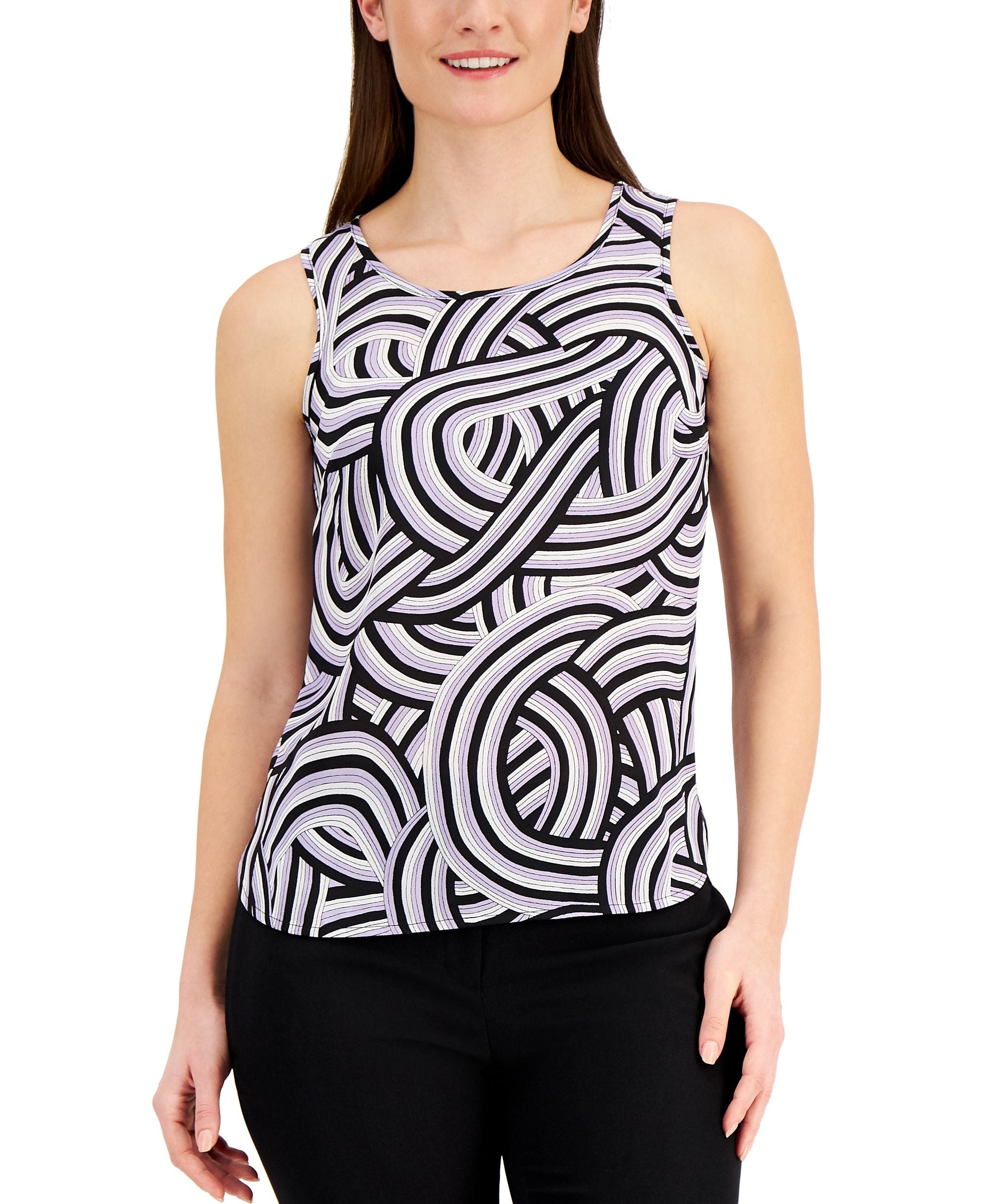 Anne Klein Printed Top