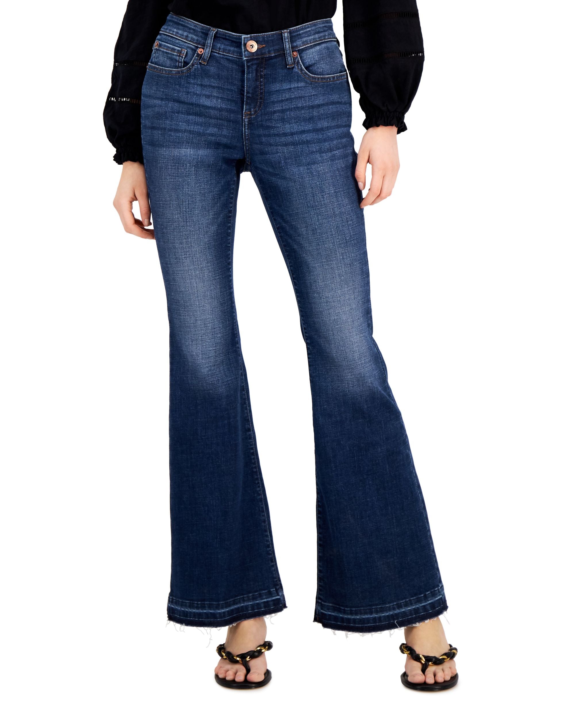 Women's Mid Rise Flare Jeans