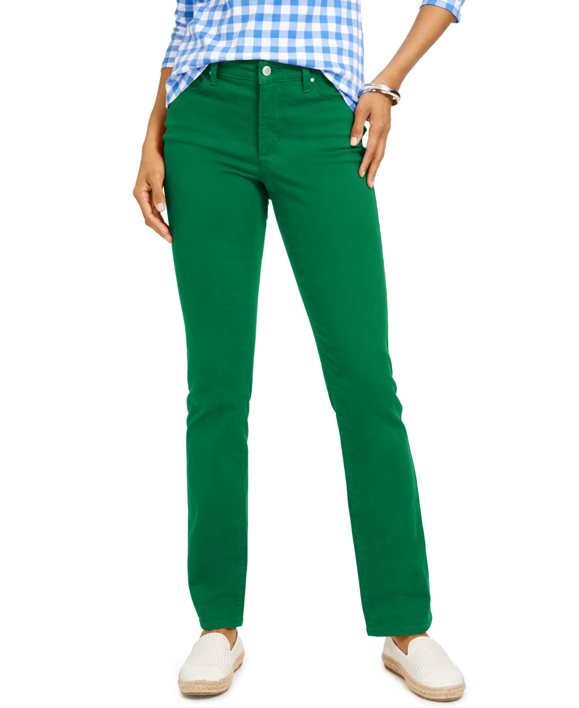 Petite Lexington Straight-Leg Jeans