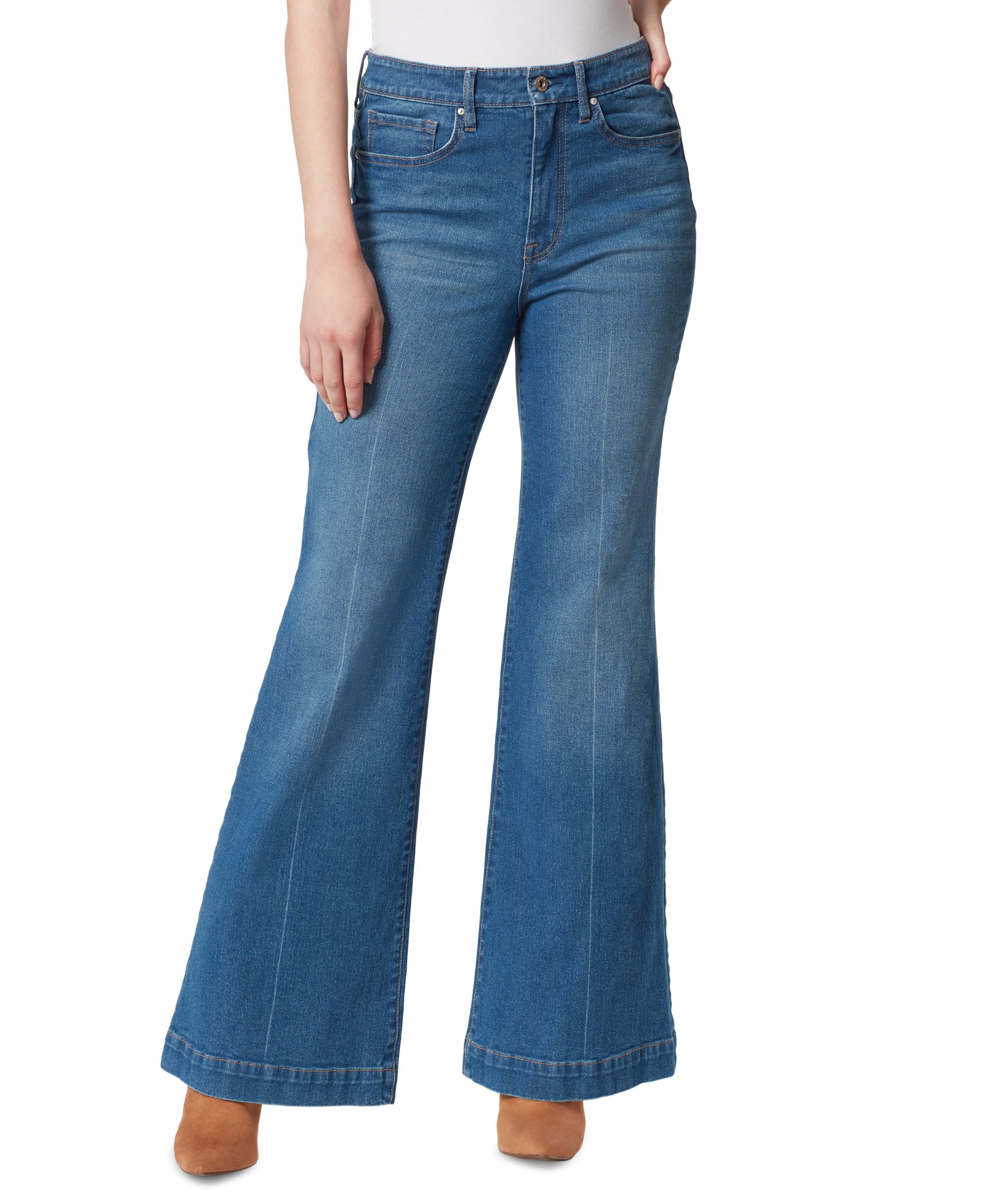 Jessica Simpson True Love Wide Leg Jeans