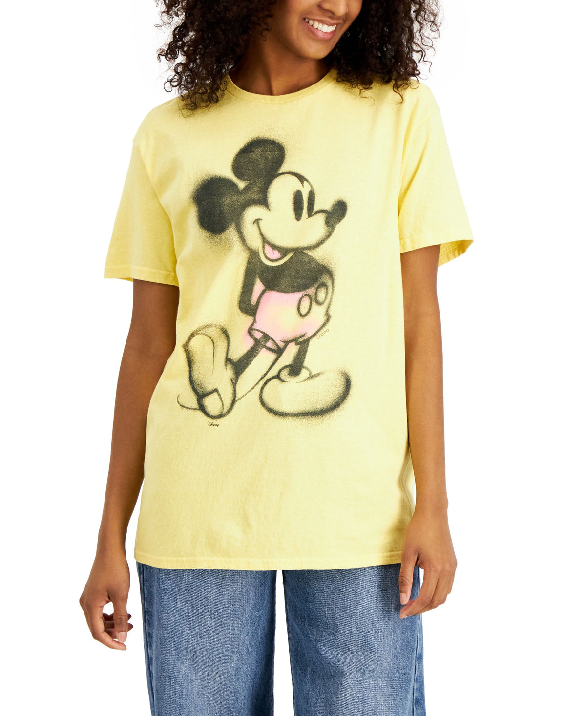 Junk Food Womens Mickey Graphic T-Shirt