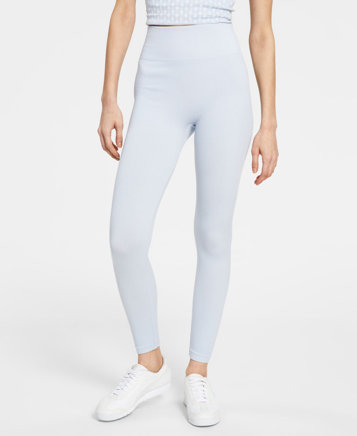 Juniors' Ribbed Seamless Leggings