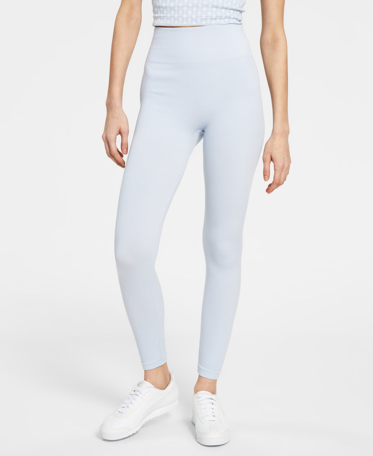 Juniors' Ribbed Seamless Leggings