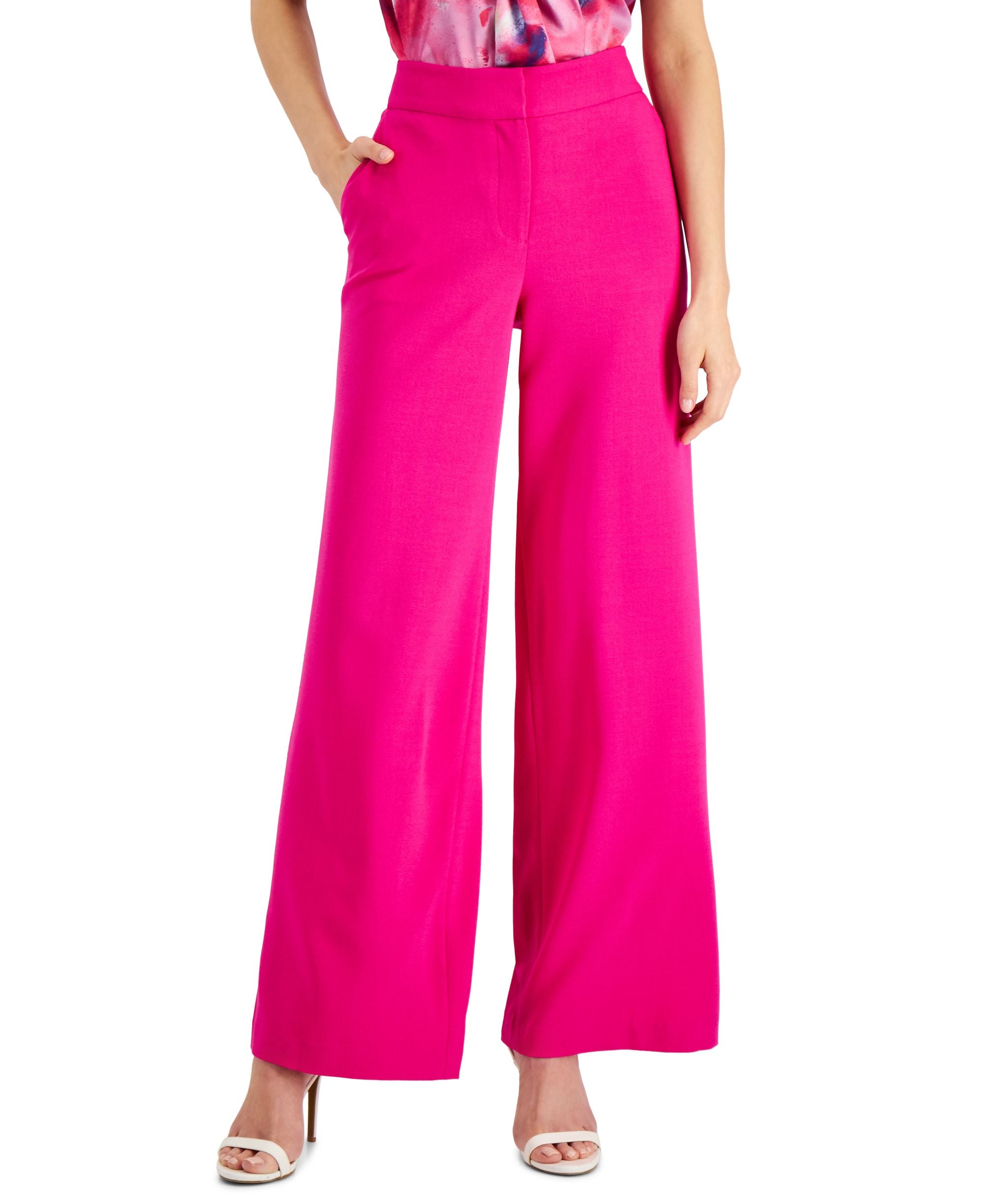 Tahari Asl Wide Leg Pants