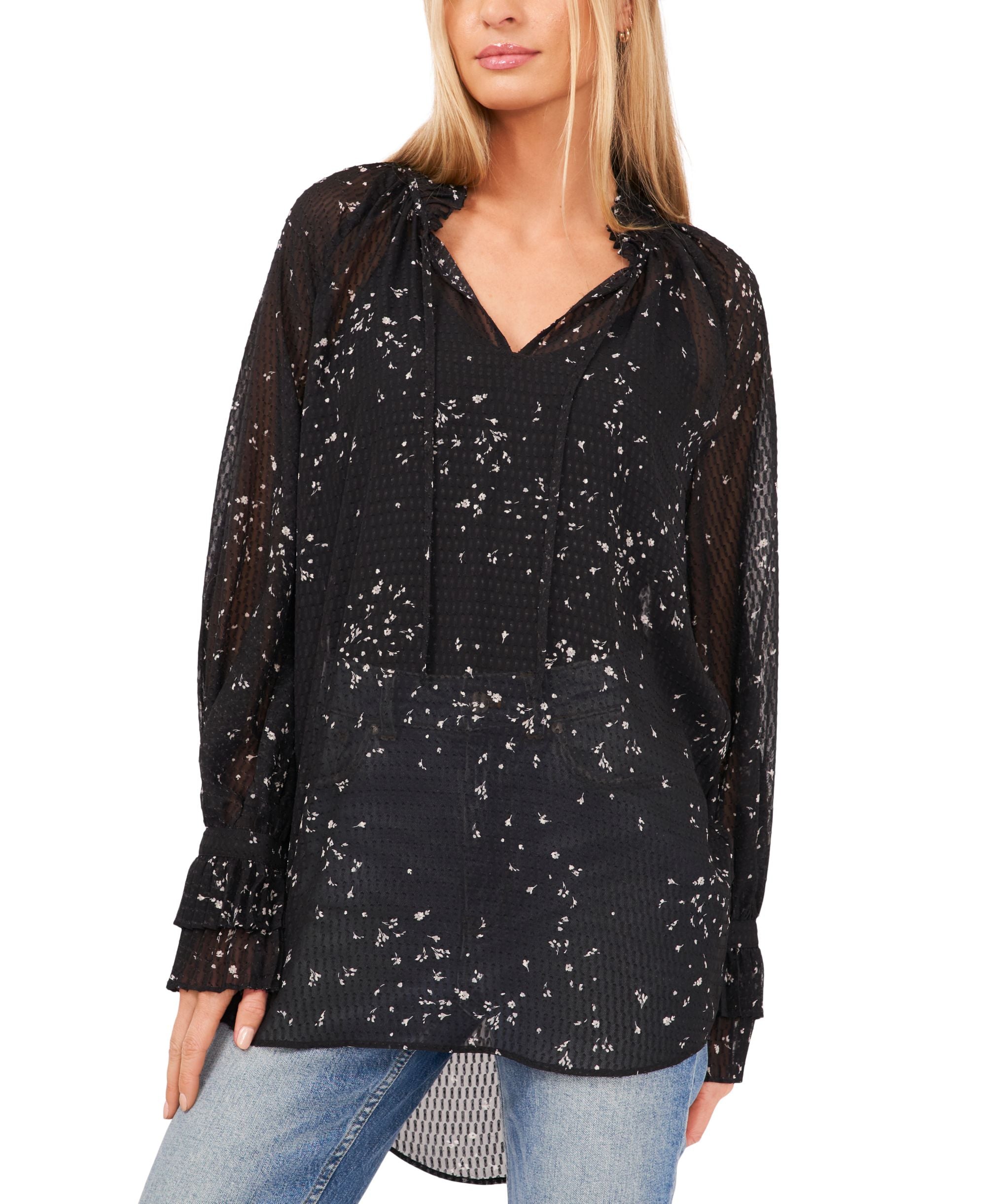 Vince Camuto Sporadic Stems Tunic