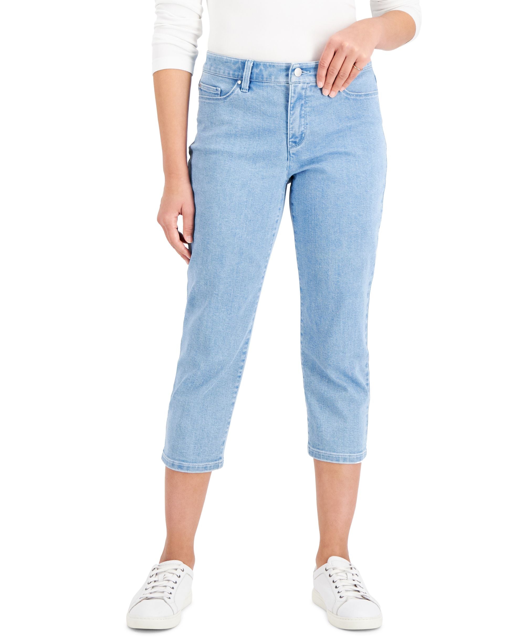 Charter Club Petite Bristol Capri Jeans