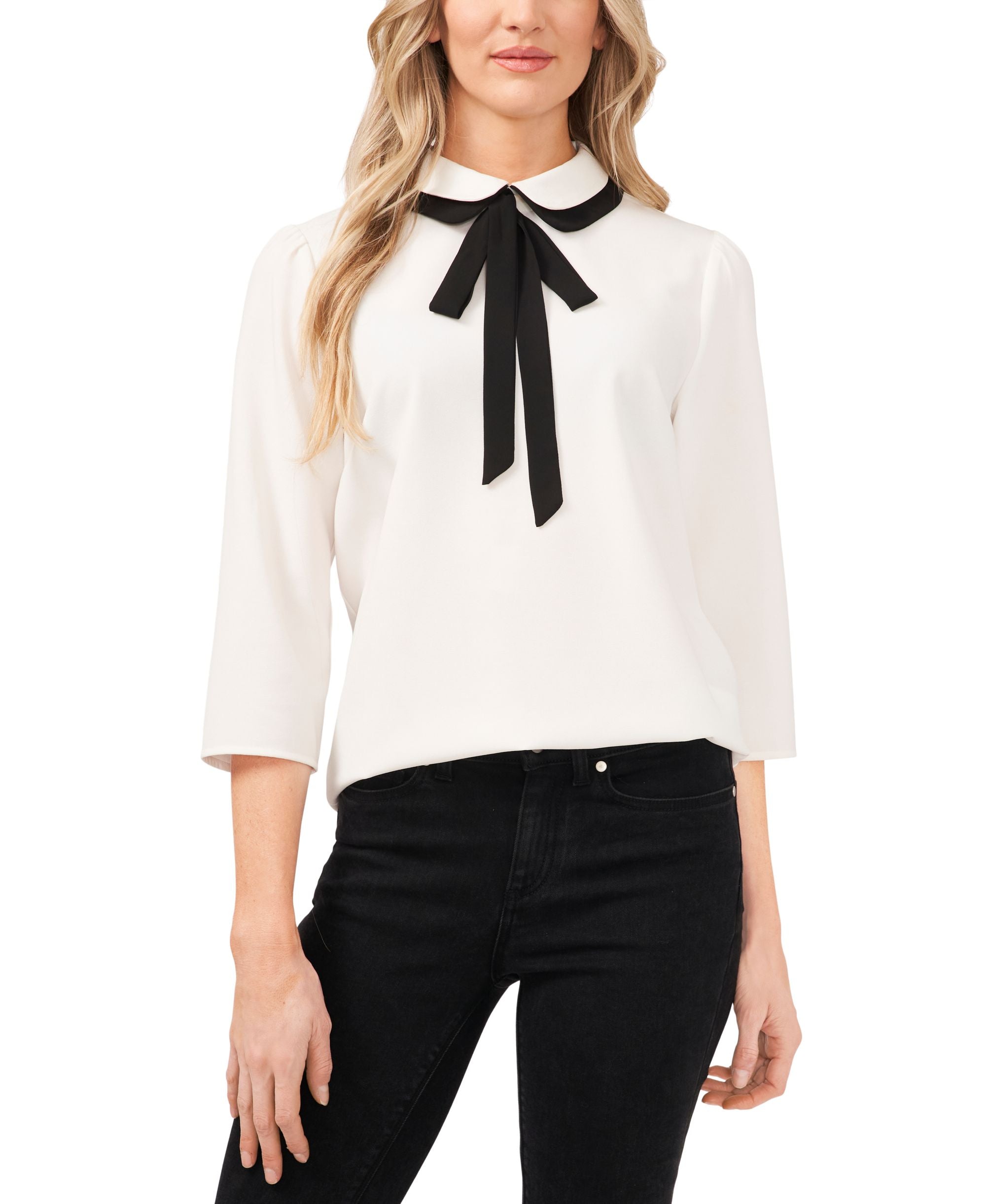 Tiered Collared Blouse