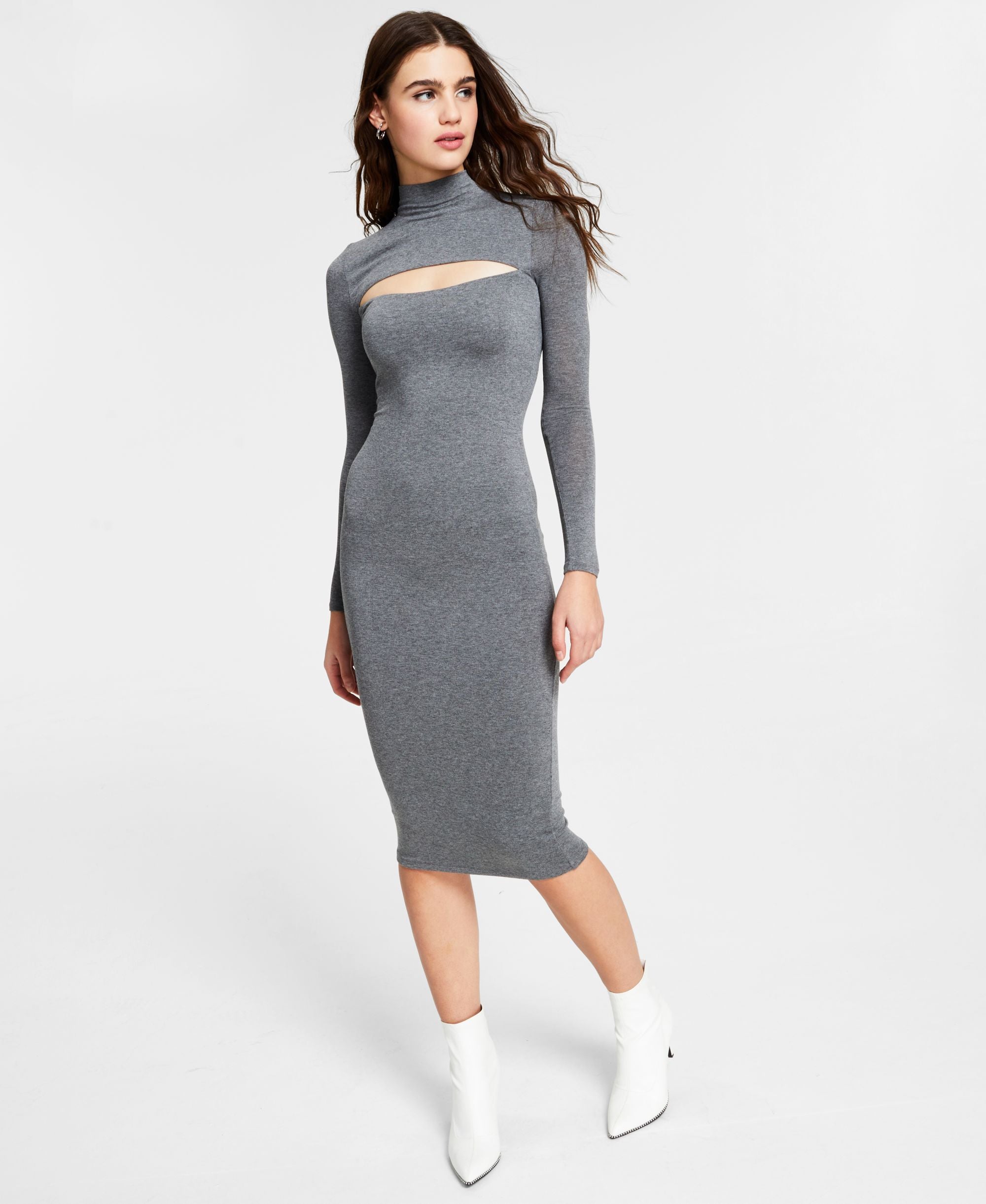 Bar III Cutout Bodycon Dress