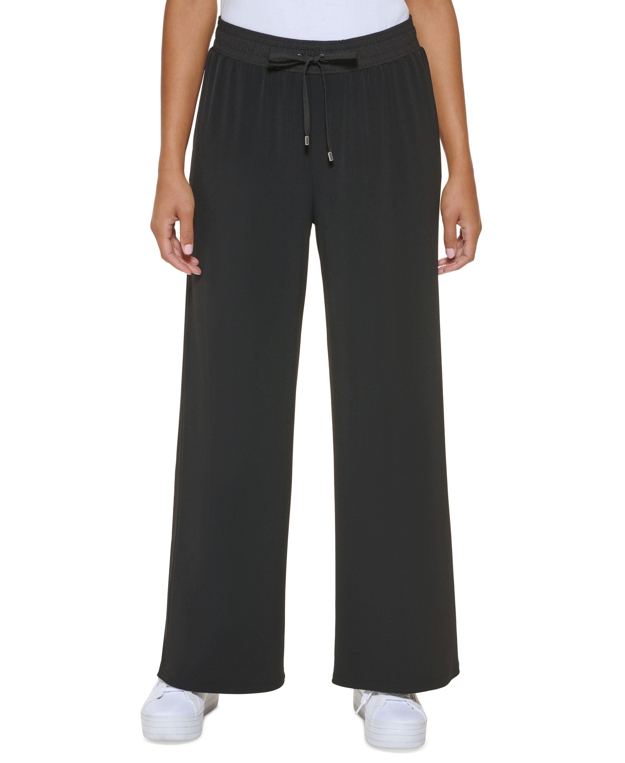 Calvin Klein Jersey Wide Leg Pants