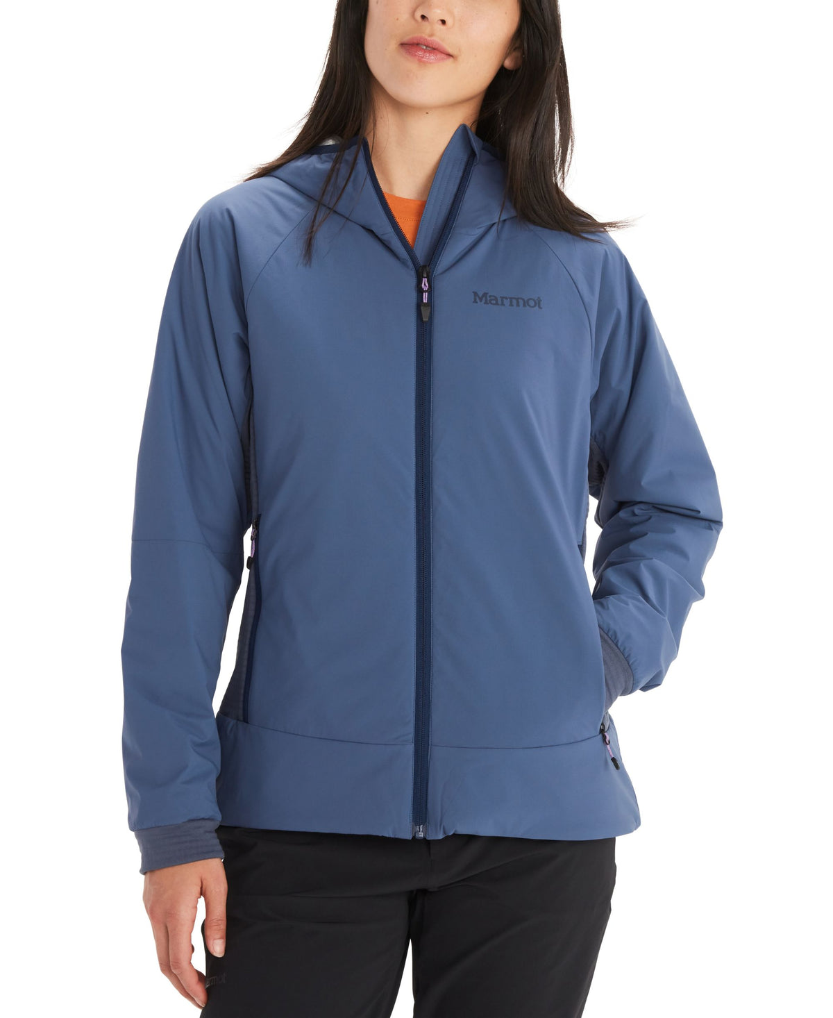 Marmot Womens Novus Lt Hybrid Hooded Jacket