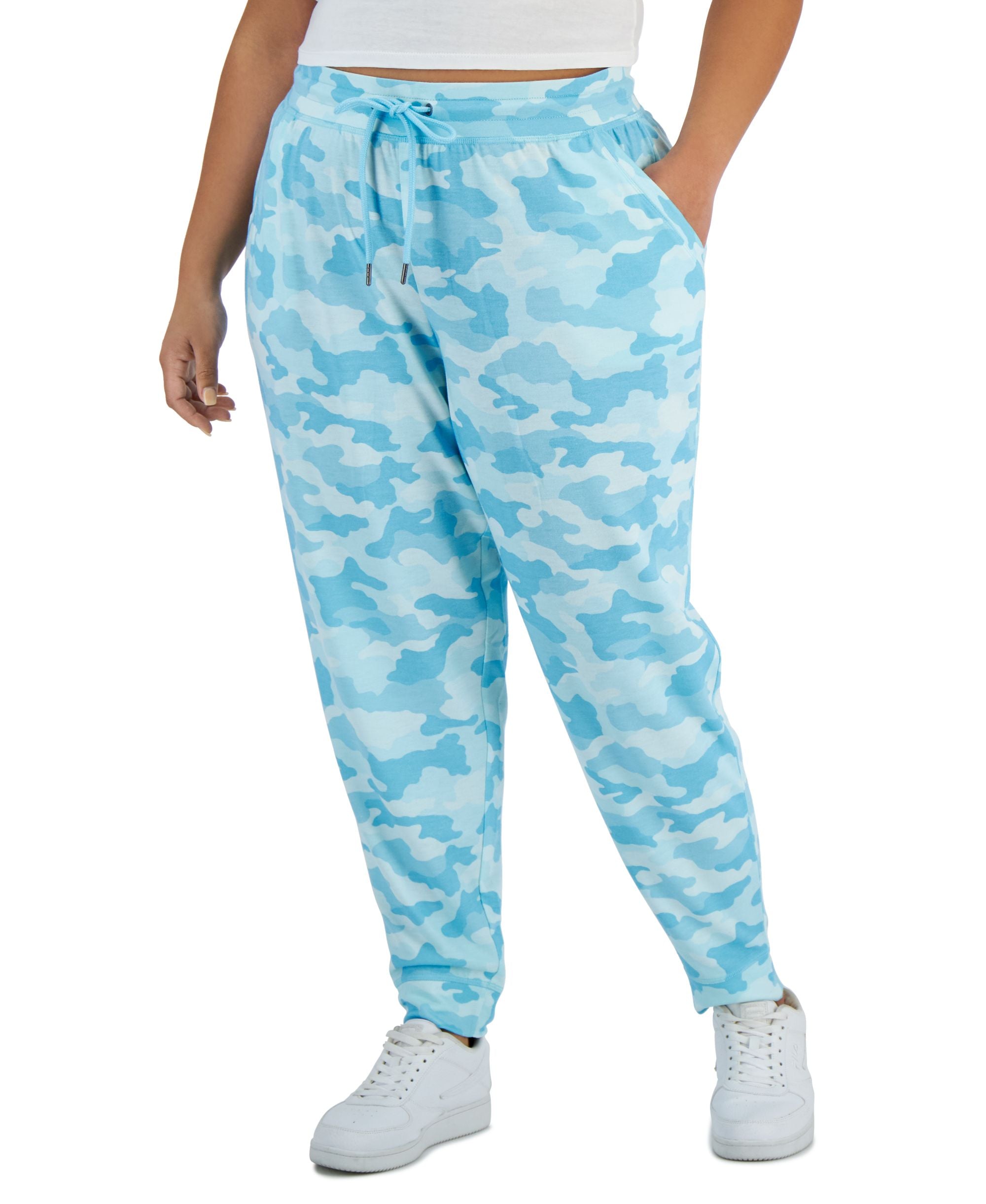 ID Ideology Plus Size Drawstring Jogger Pants