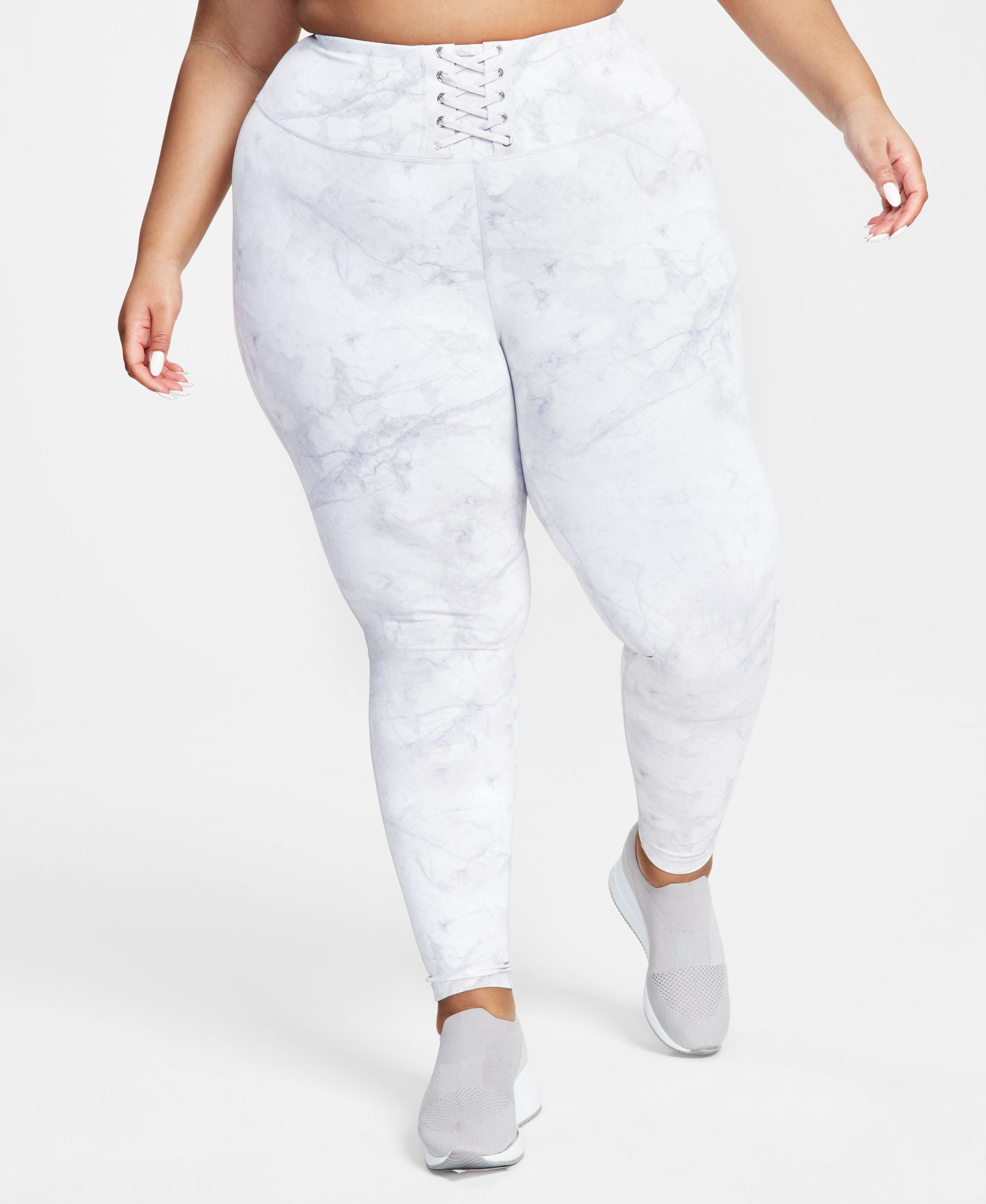 Style Not Size Lace-Up Leggings