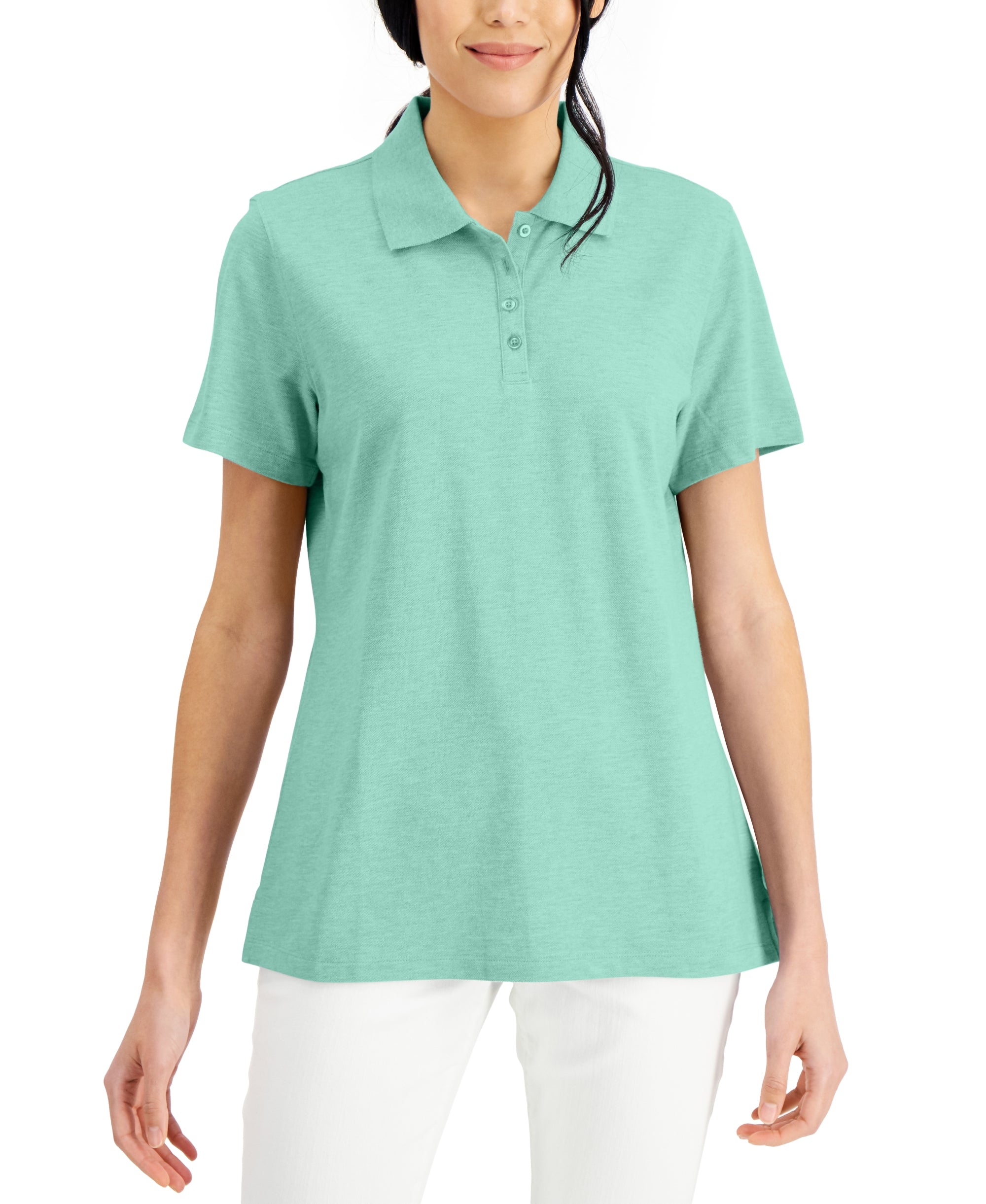 Cotton Short Sleeve Polo Shirt