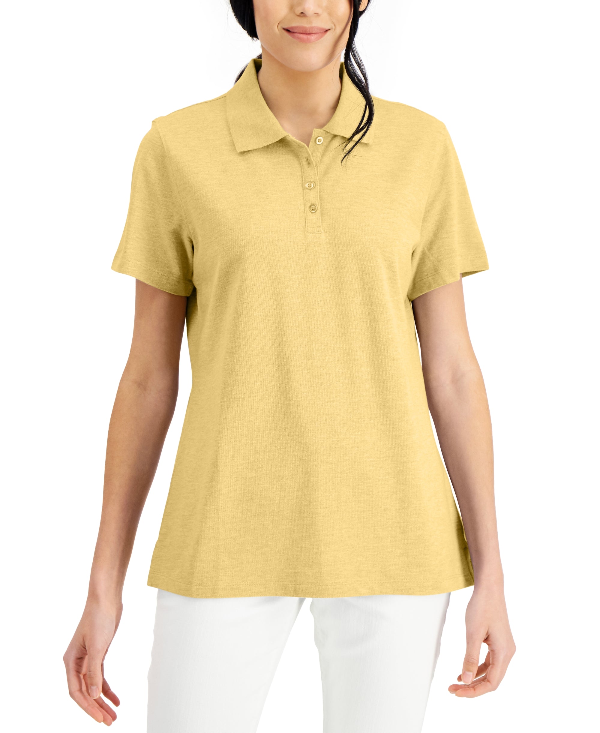 Cotton Short Sleeve Polo Shirt