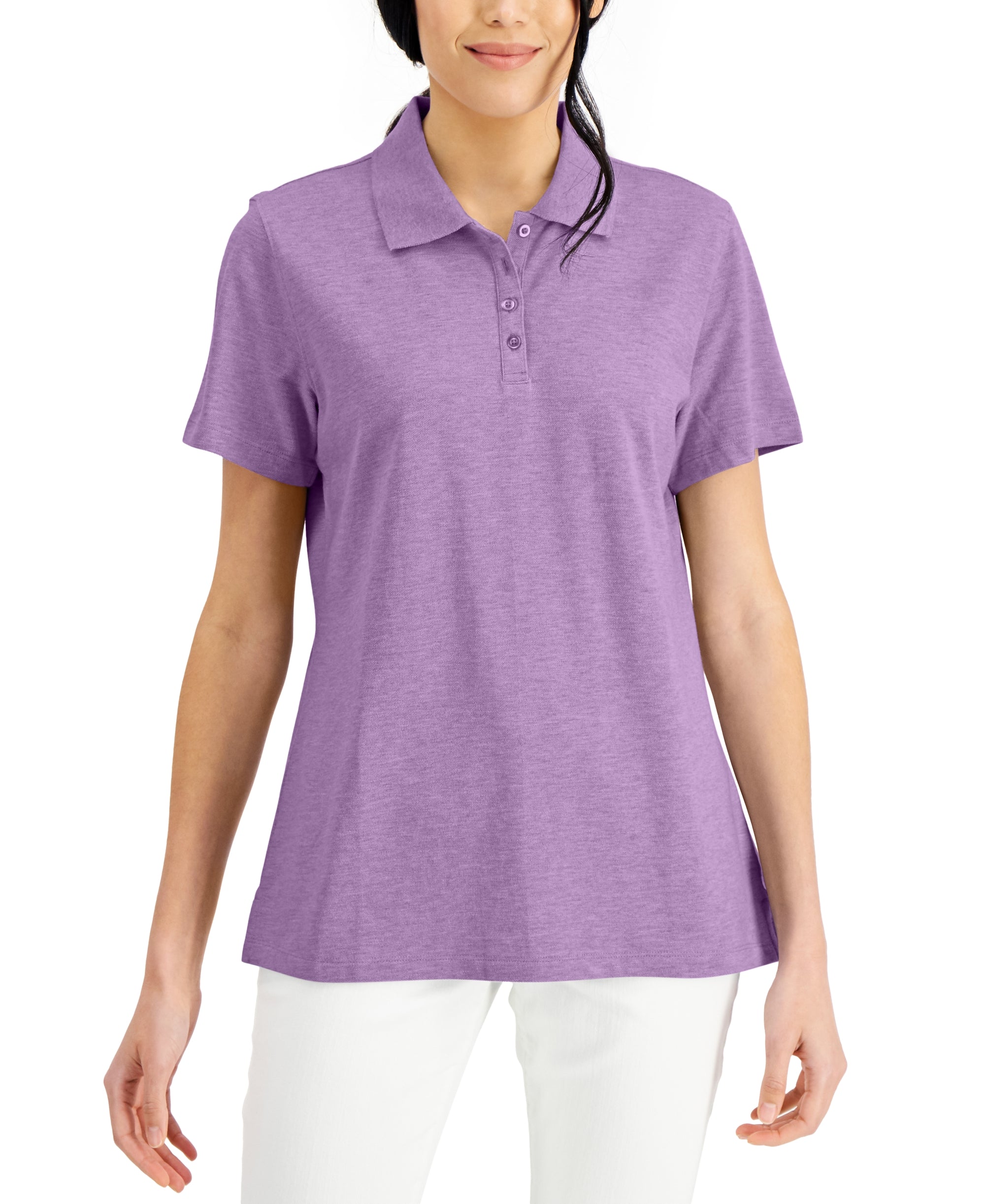 Cotton Short Sleeve Polo Shirt