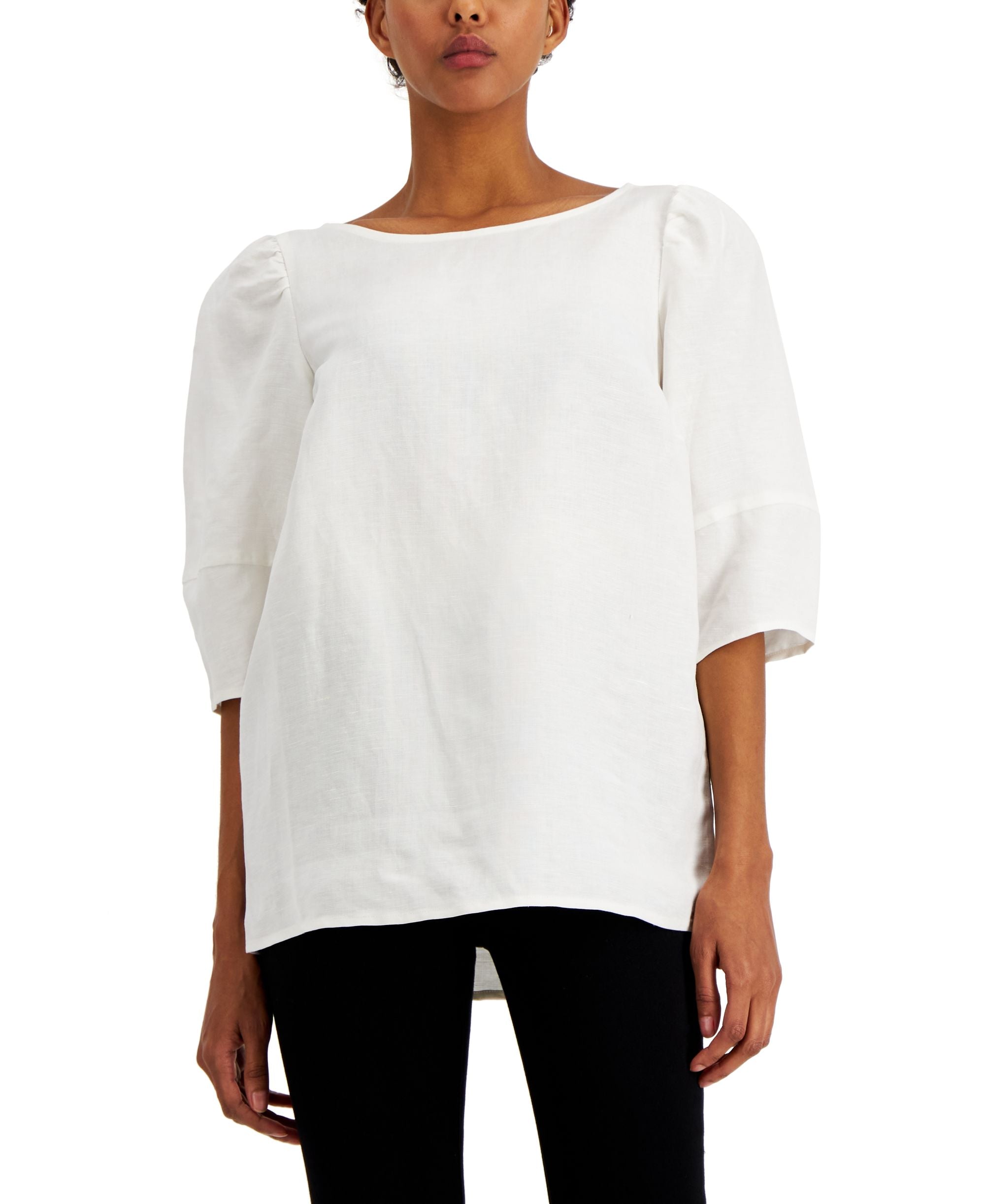 Alfani Elbow Sleeve Top