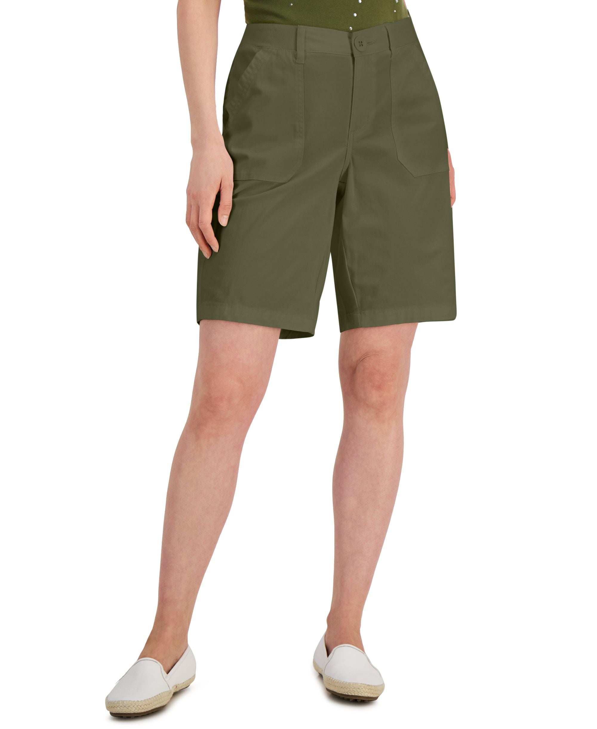 Karen Scott Womens Shorts