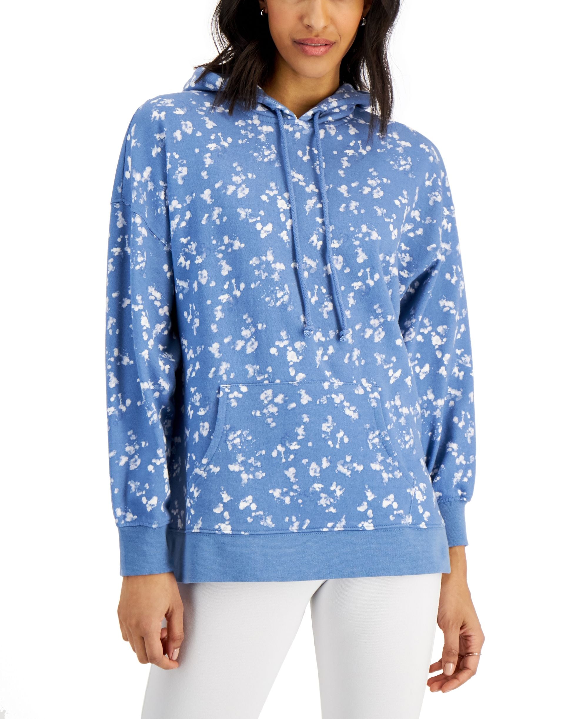 Style & Co Printed Hoodie