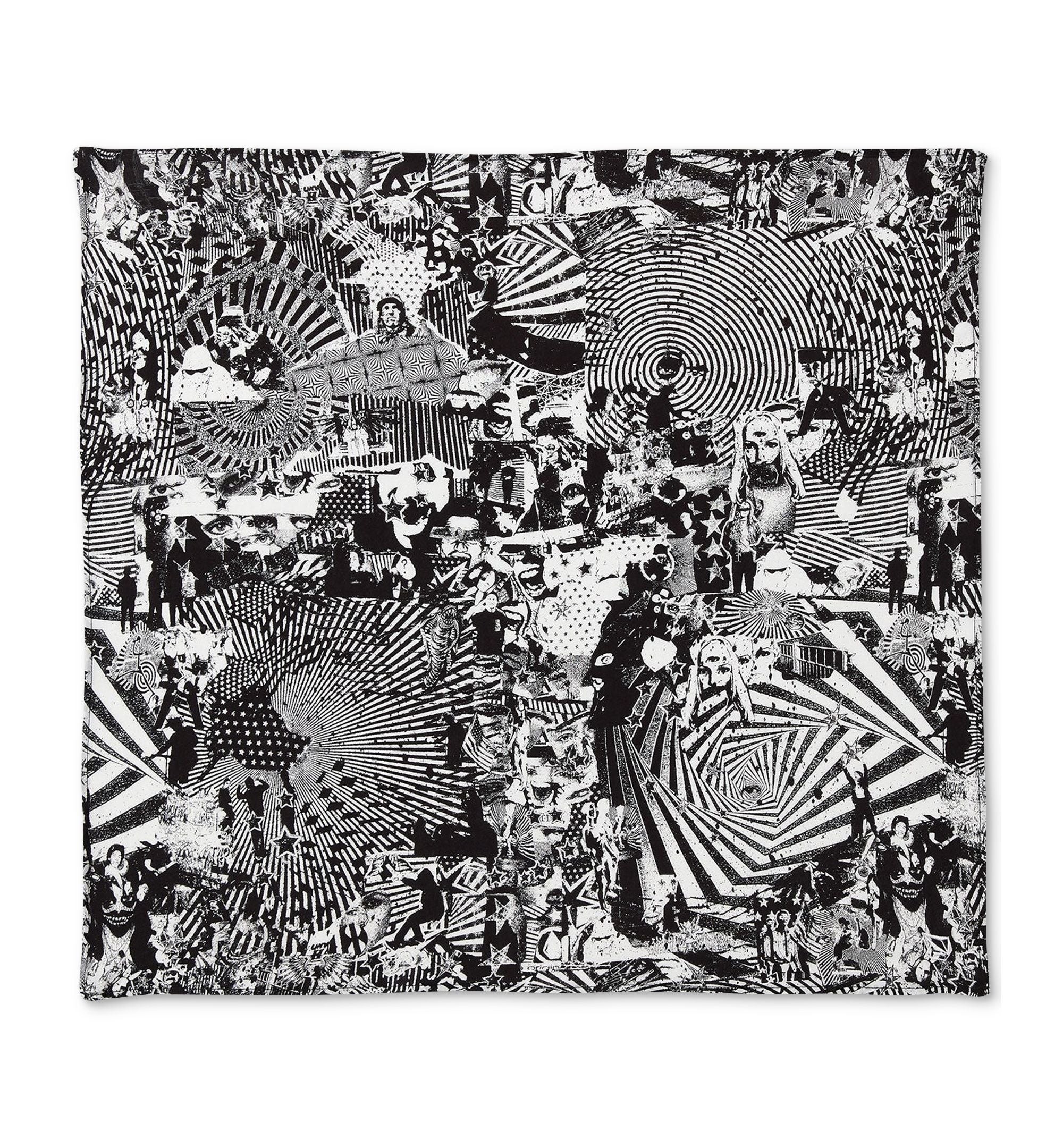 Volcom Mens Usst Collage Print Bandana