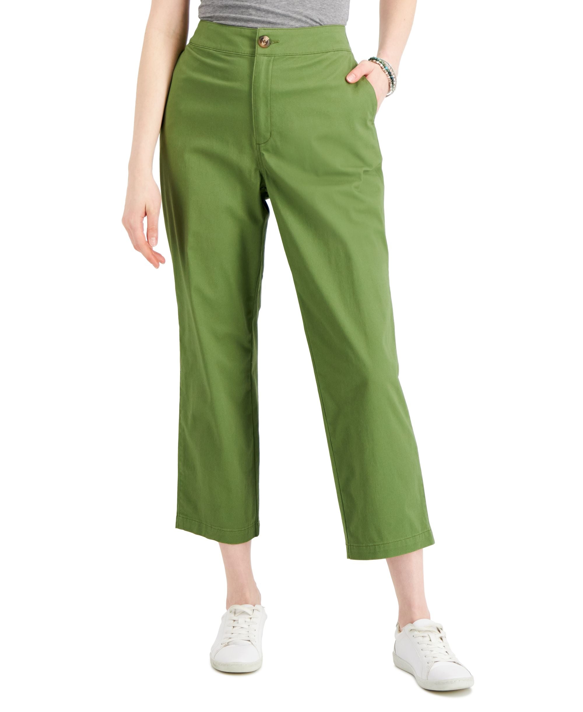 Style & Co Petite Chino Ankle Pants