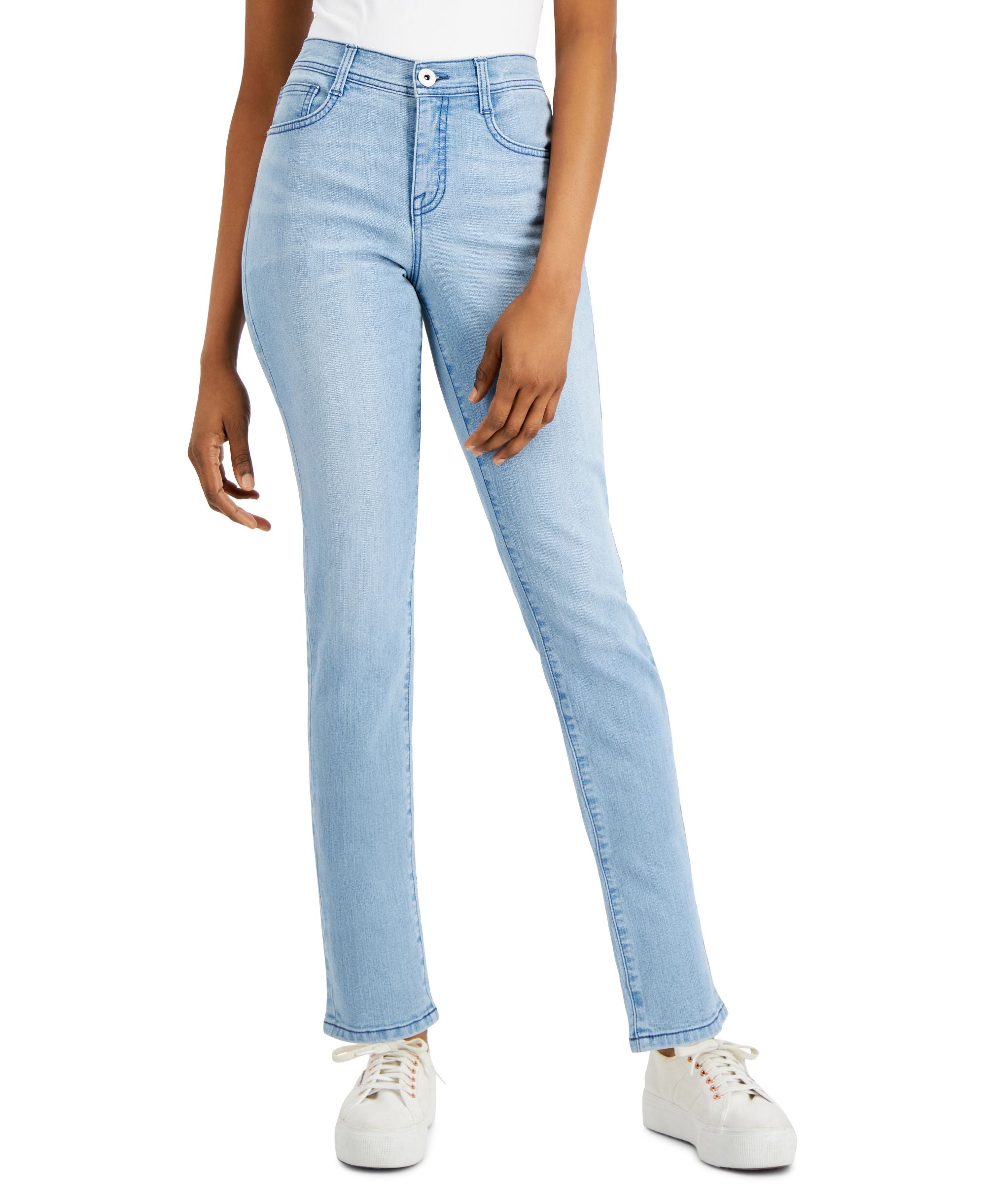 Women's Slim-Leg Jeans in Regular and Short Lengths
