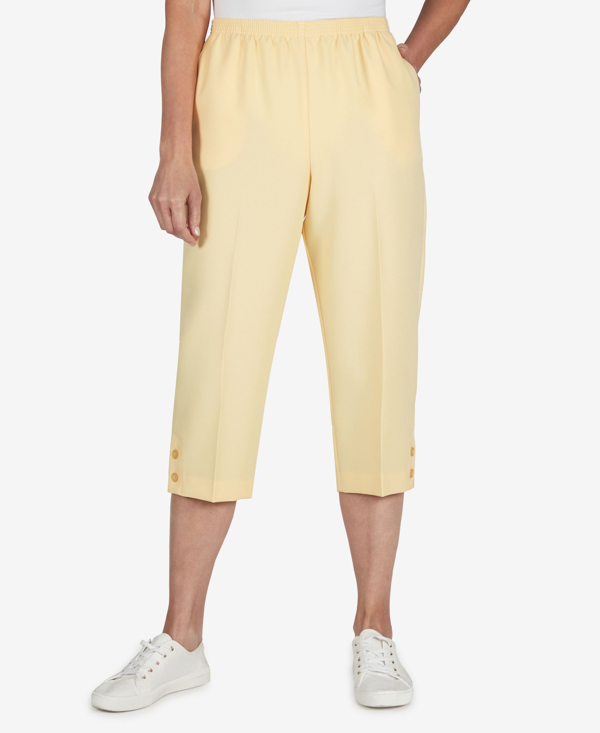 Plus Size Classics Capri Pants