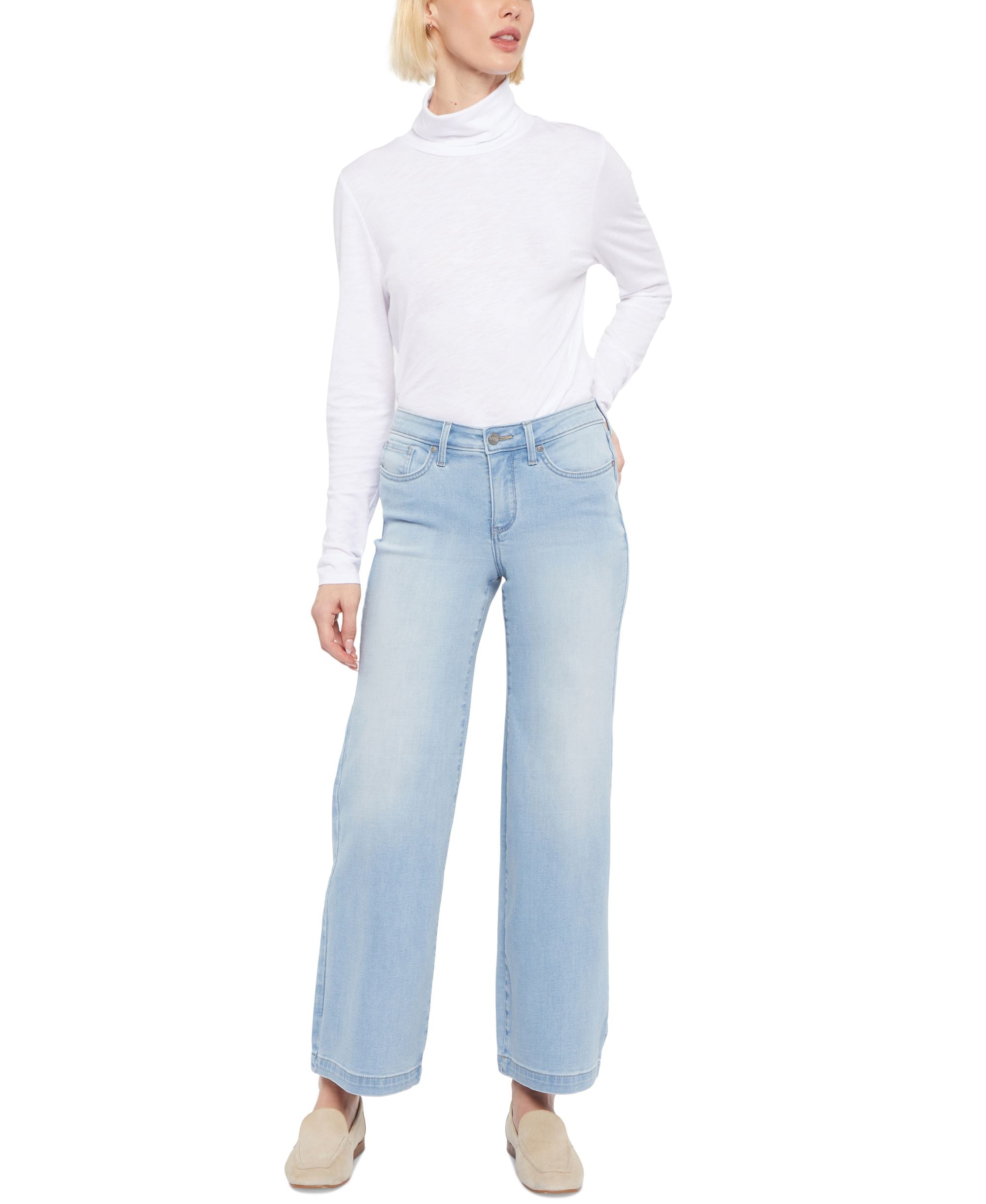 Nydj Teresa Wide Leg Ankle Jeans